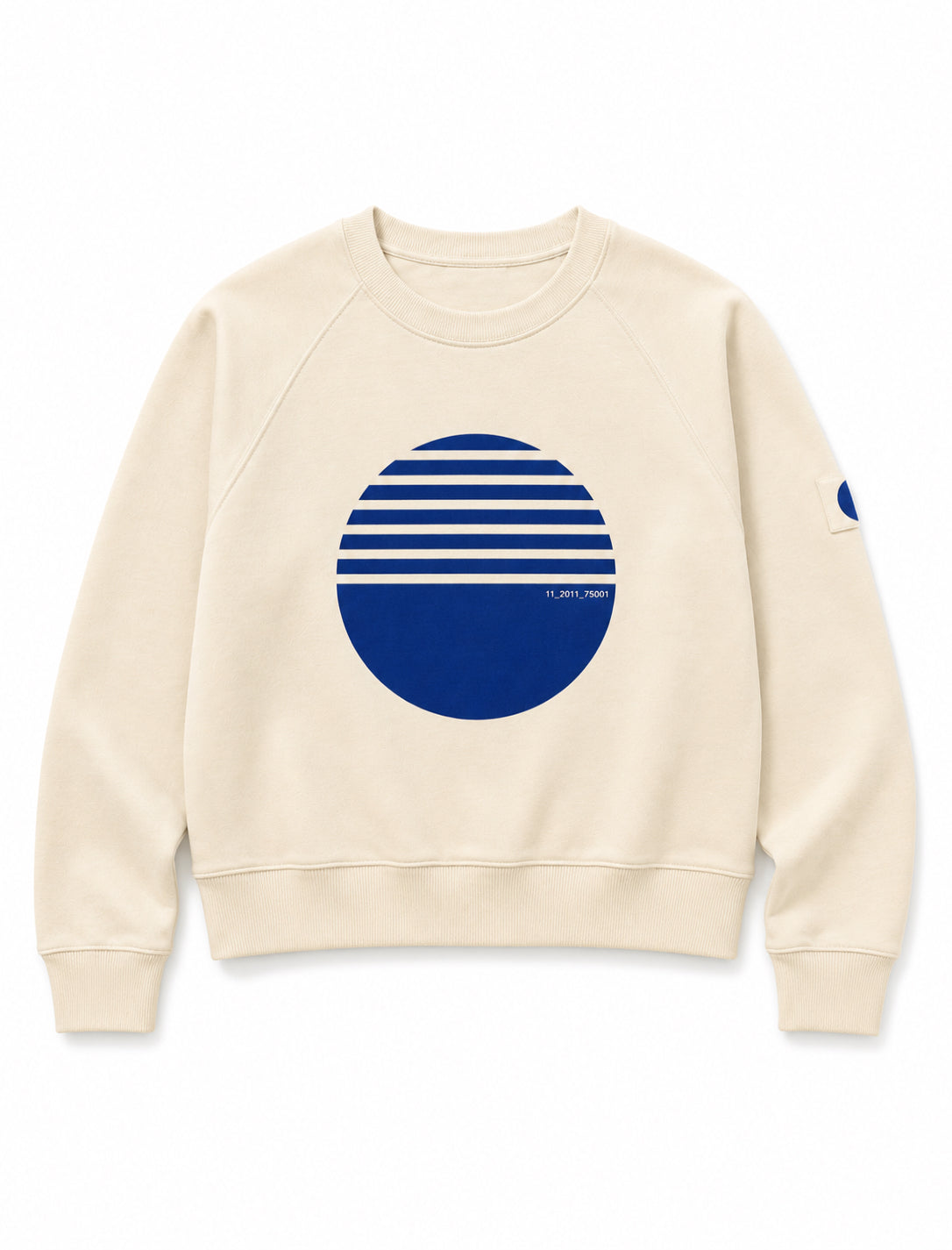 Alabaster Cropped 75001 Crew Jumper