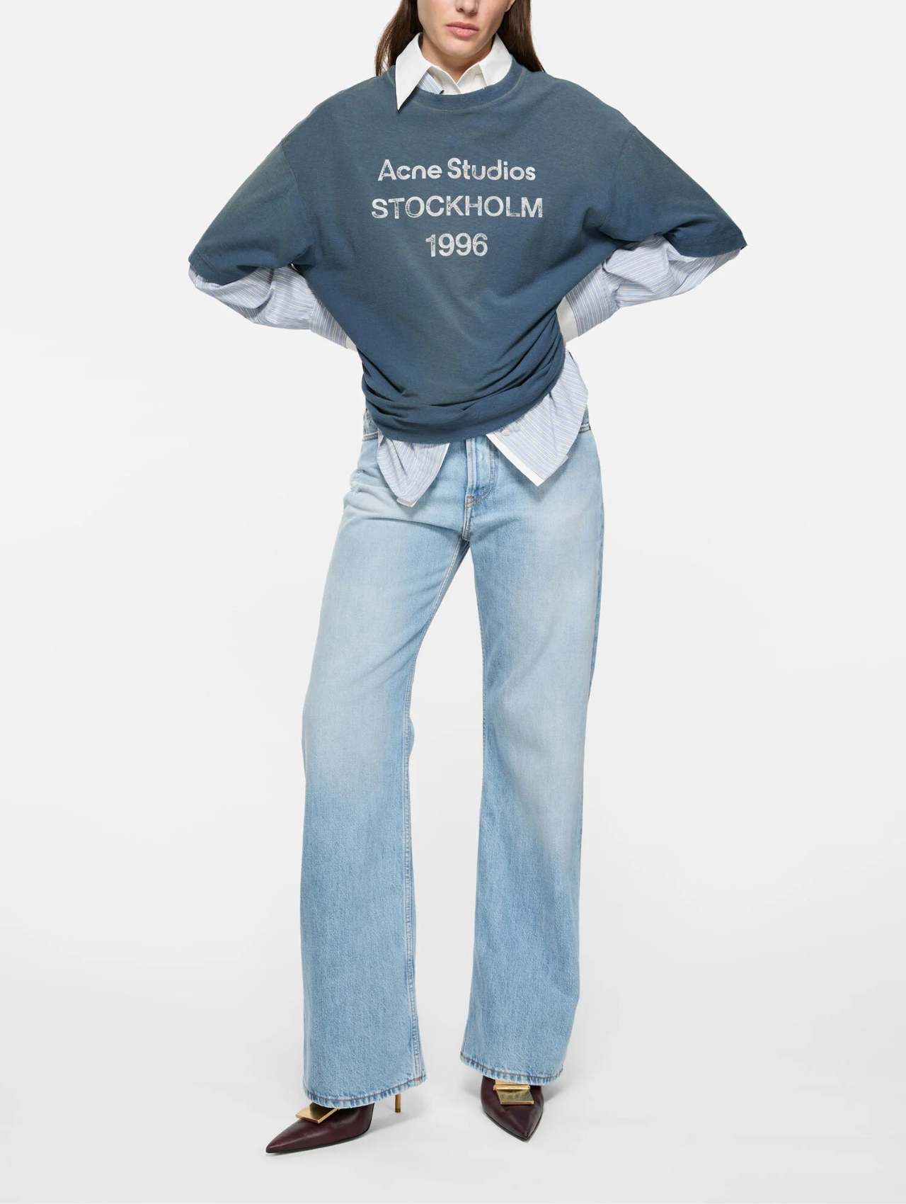 Acne Studios Light Blue Loose Fit 2021F