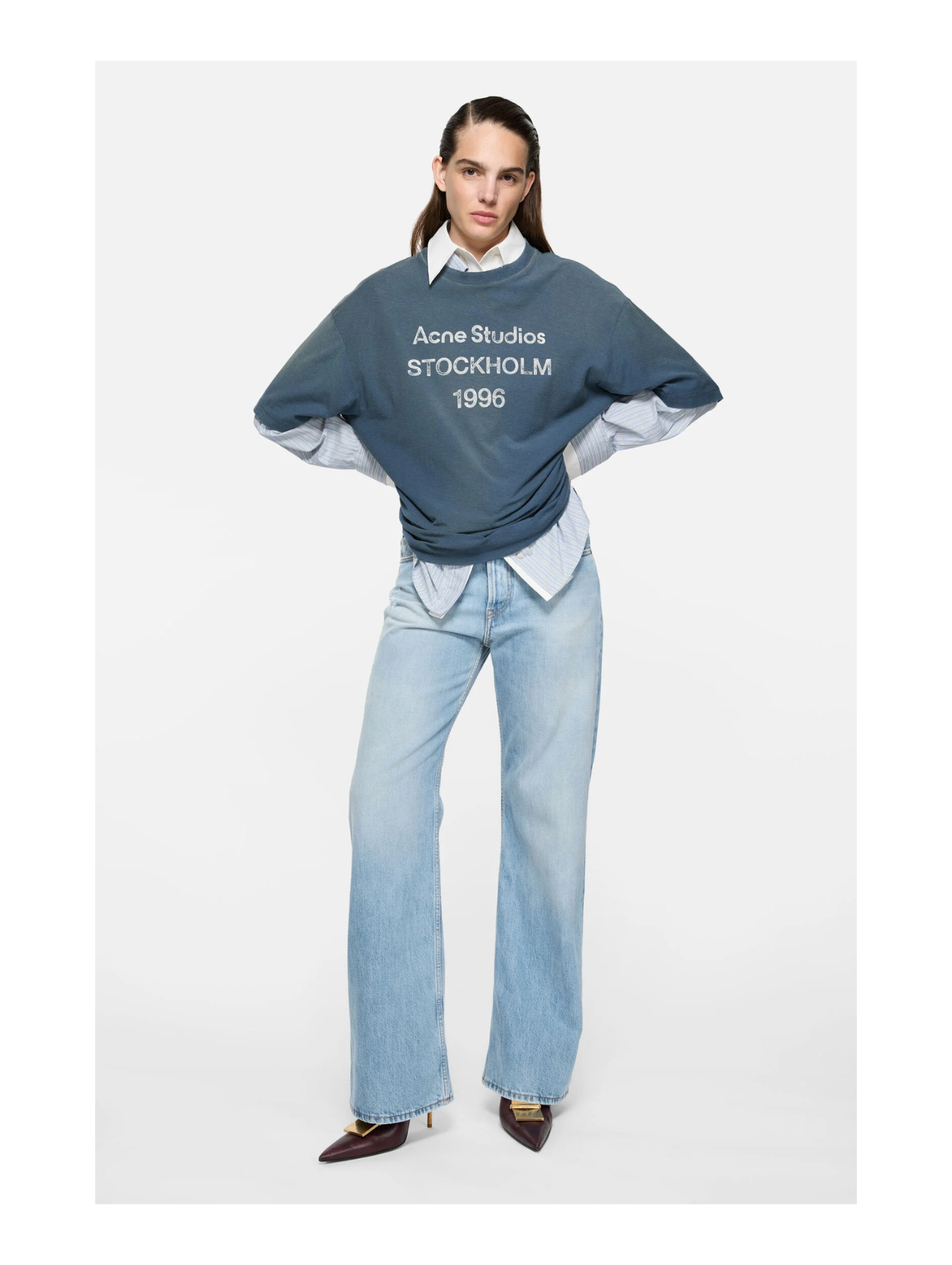 Acne Studios Light Blue Loose Fit 2021F