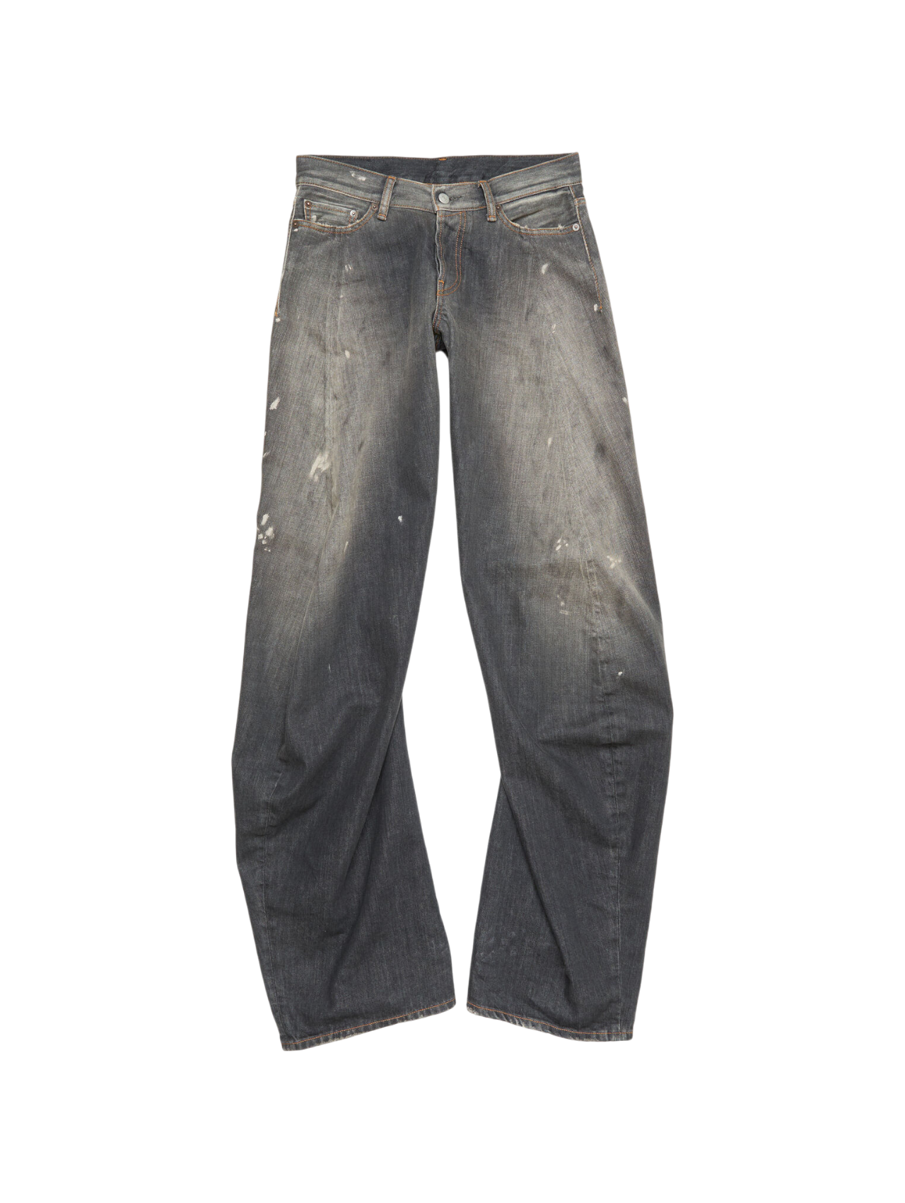 Acne Studios Black Loose Fit Jeans 2006F