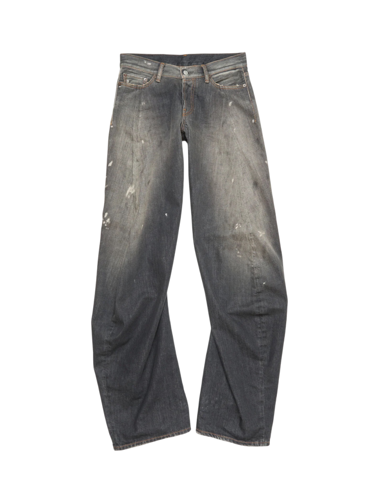 Acne Studios Black Loose Fit Jeans 2006F