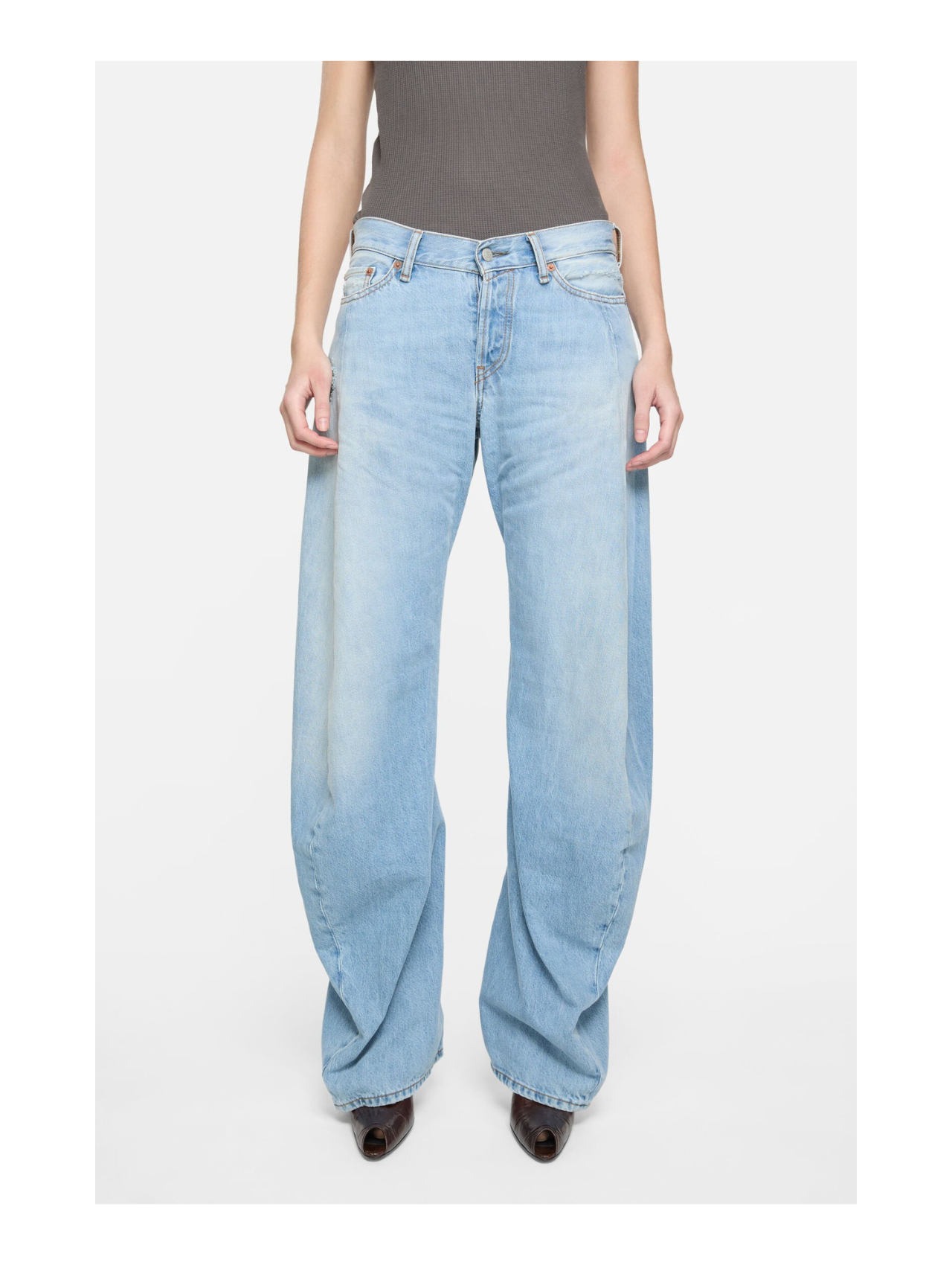 Acne Studios Light Blue Loose Fit Jeans 2006F