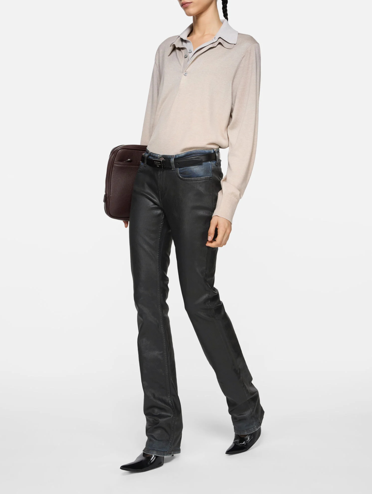 Acne Studios Black Skinny Fit Jeans 2013F