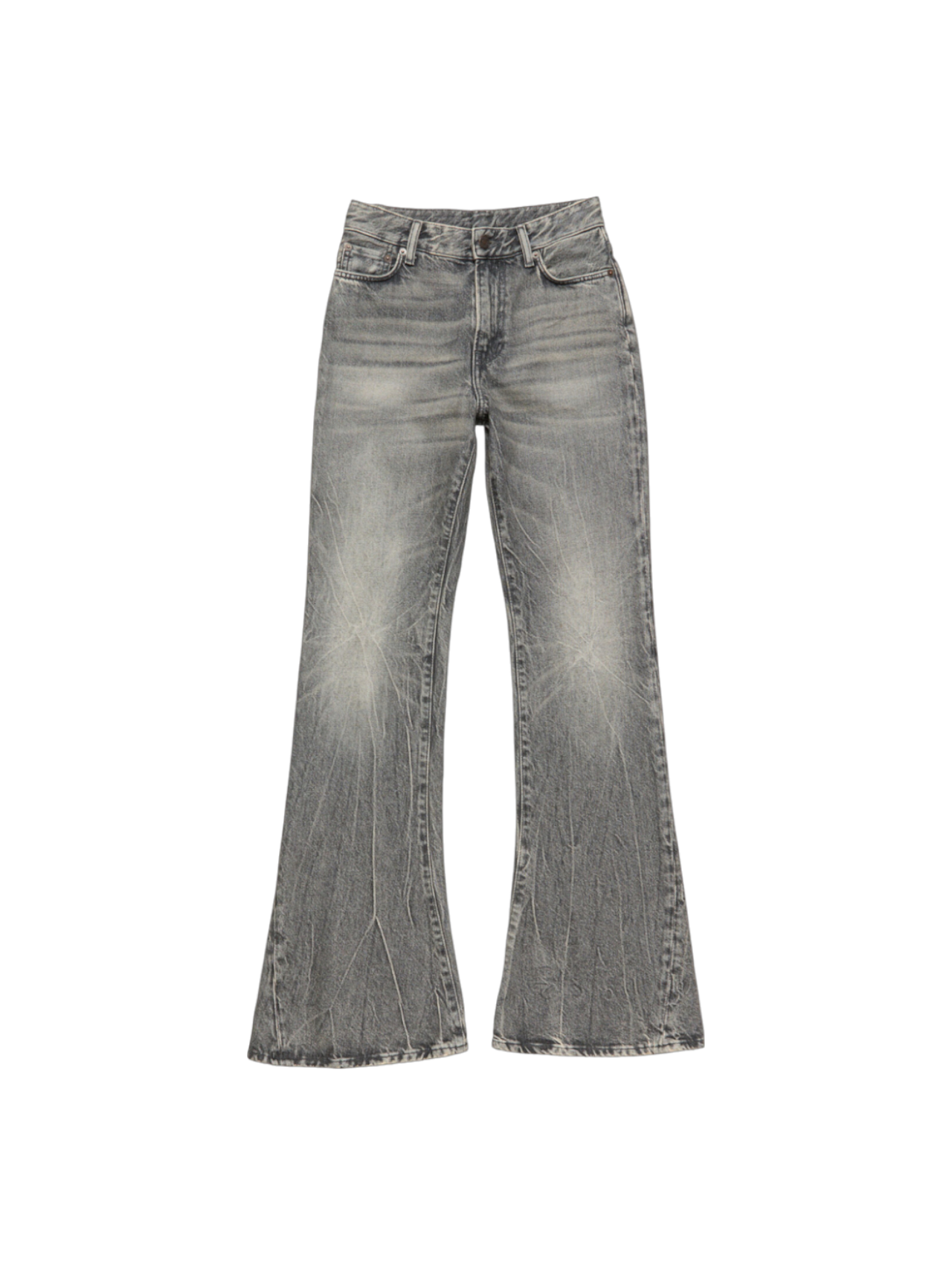 Acne Studios Washed Black Fitted Jeans 2025F