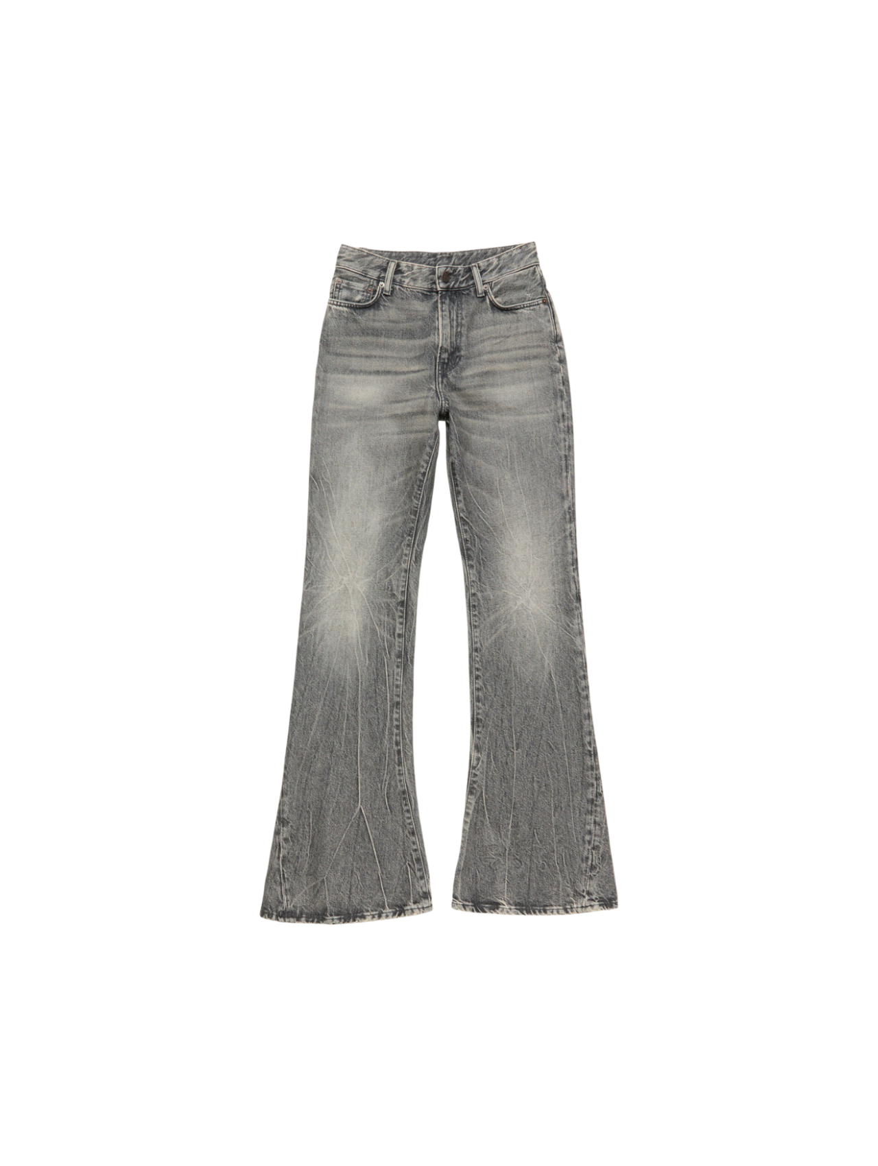 Acne Studios Washed Black Fitted Jeans 2025F