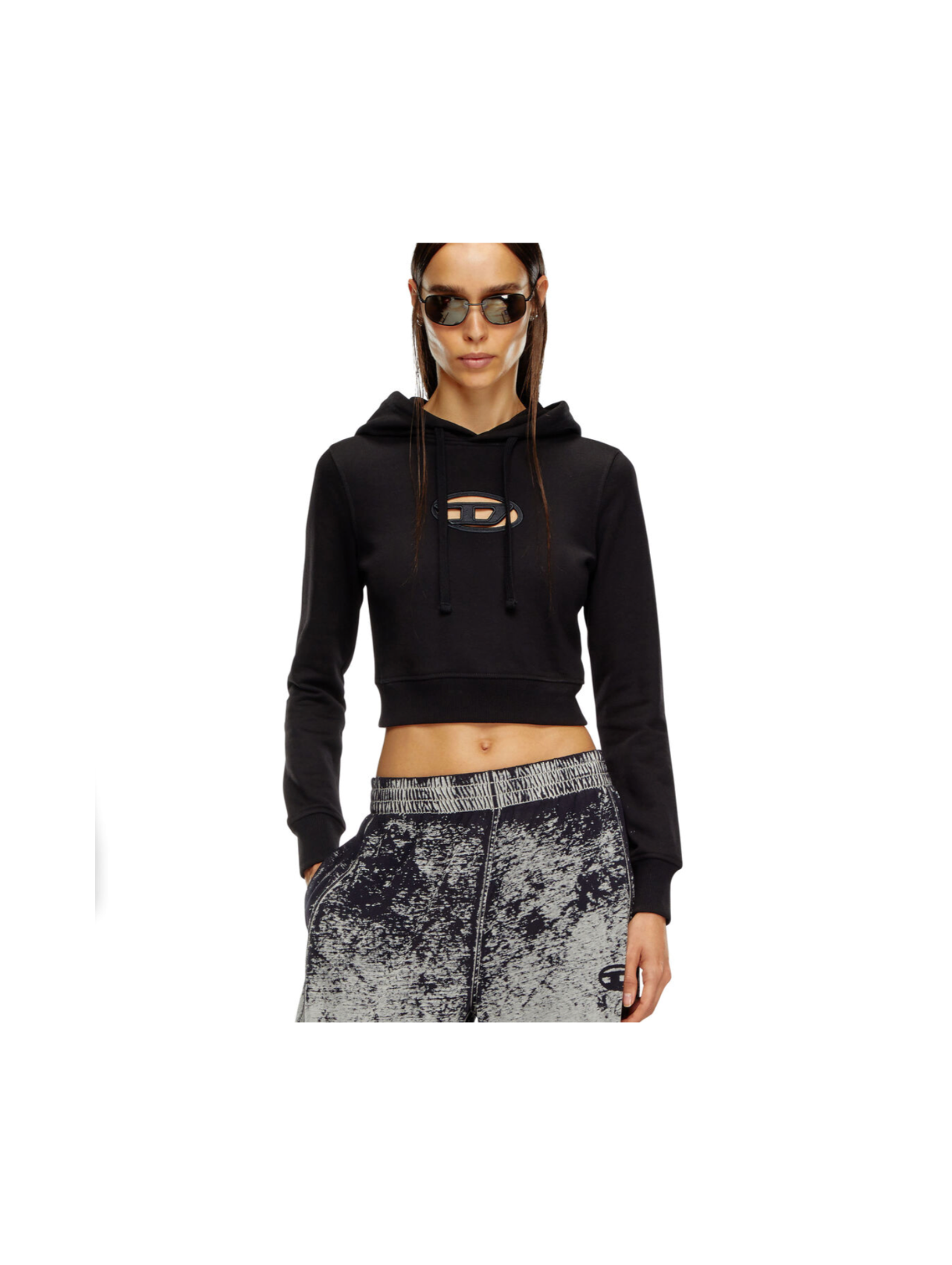 Diesel Black F-Slimmy-Hood-Od