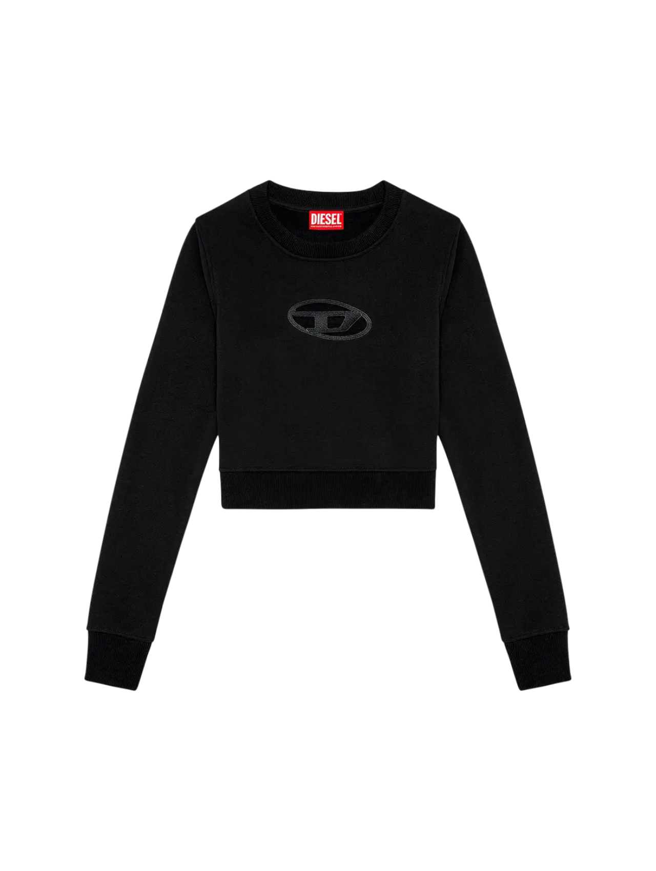 Diesel Black F-slimmy-od Sweatshirt