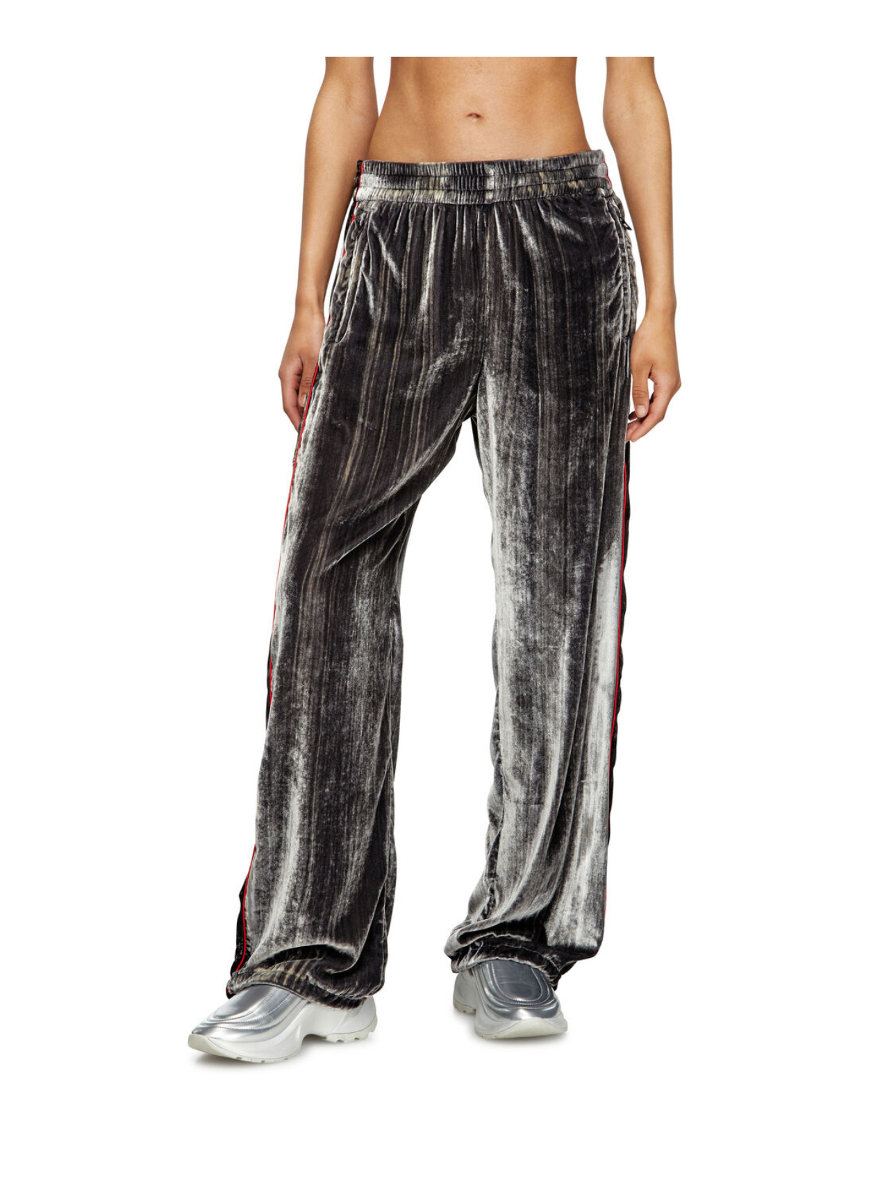Diesel Dark Grey P-hay-fem Pants