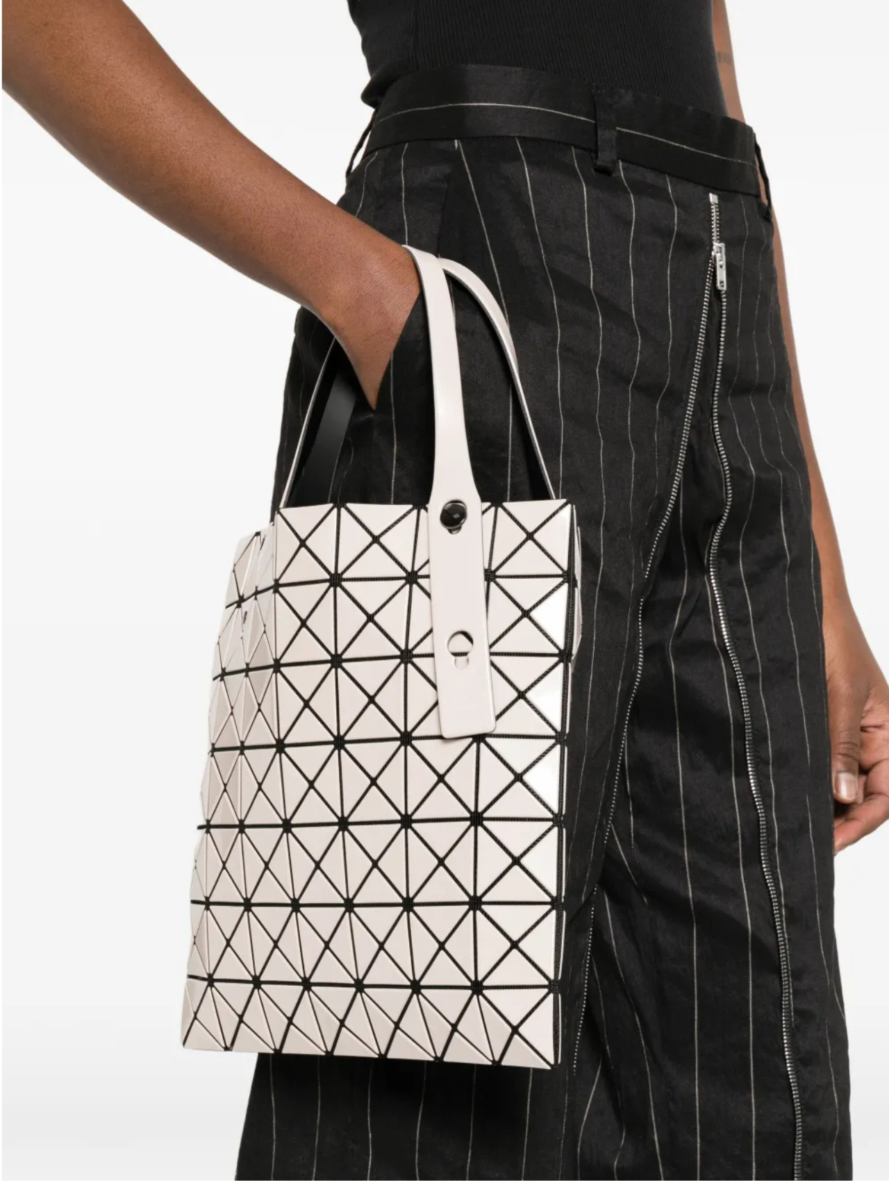Bao Bao Issey Miyake Beige Prism Mini Tote