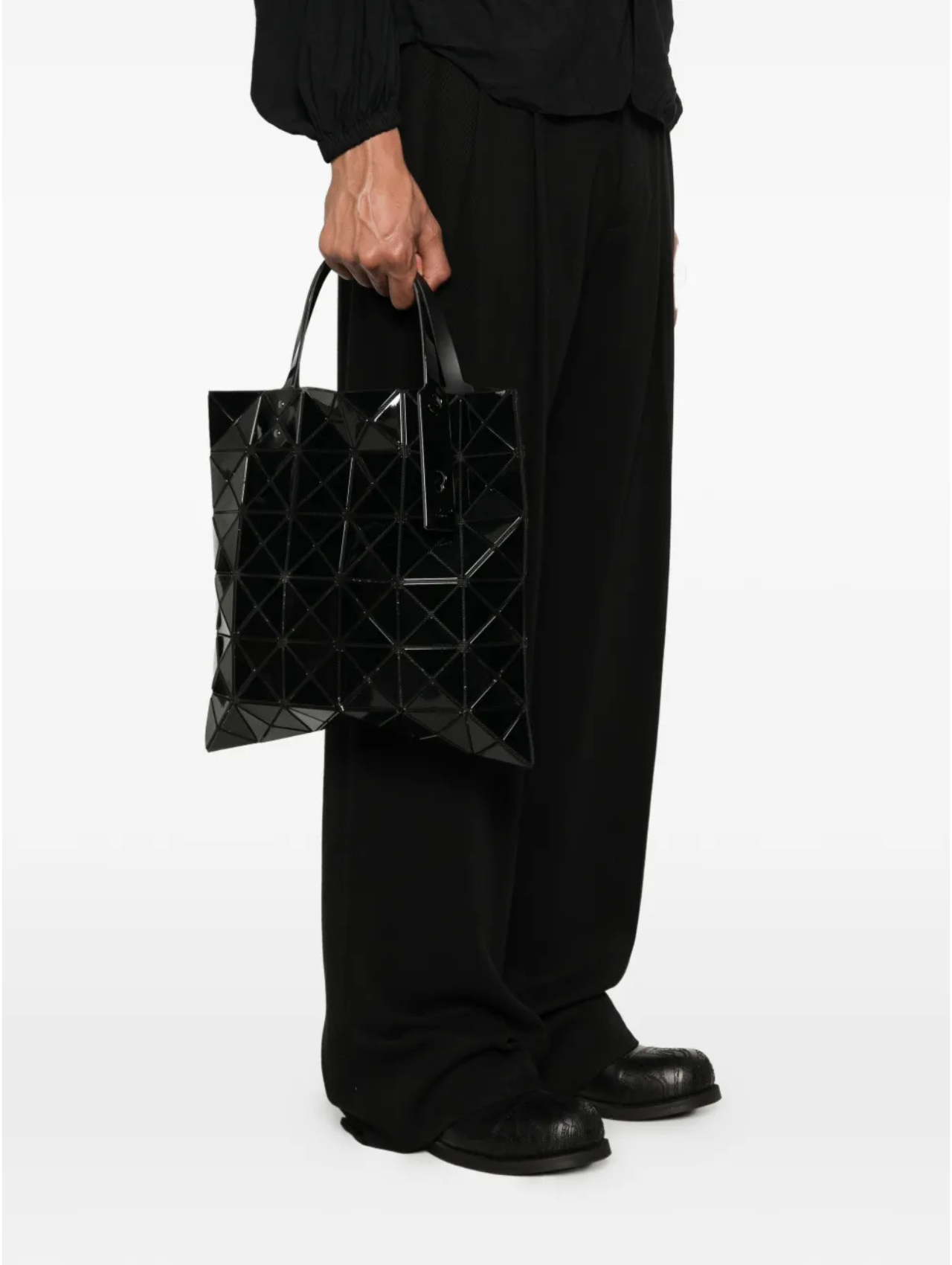 Bao Bao Issey Miyake Black Lucent Basic Tote