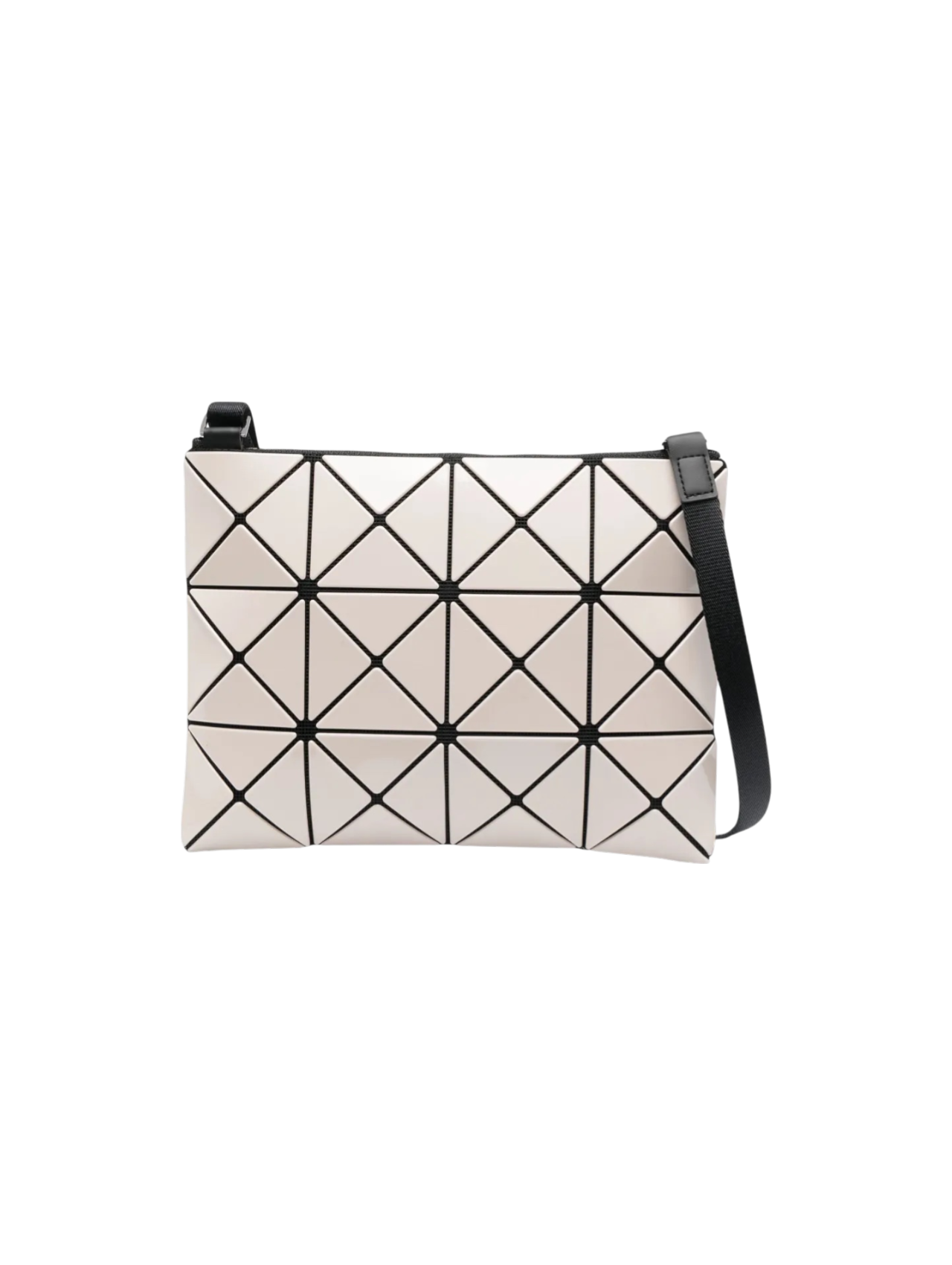 Bao Bao Issey Miyake Beige Crossbody Shoulder Bag