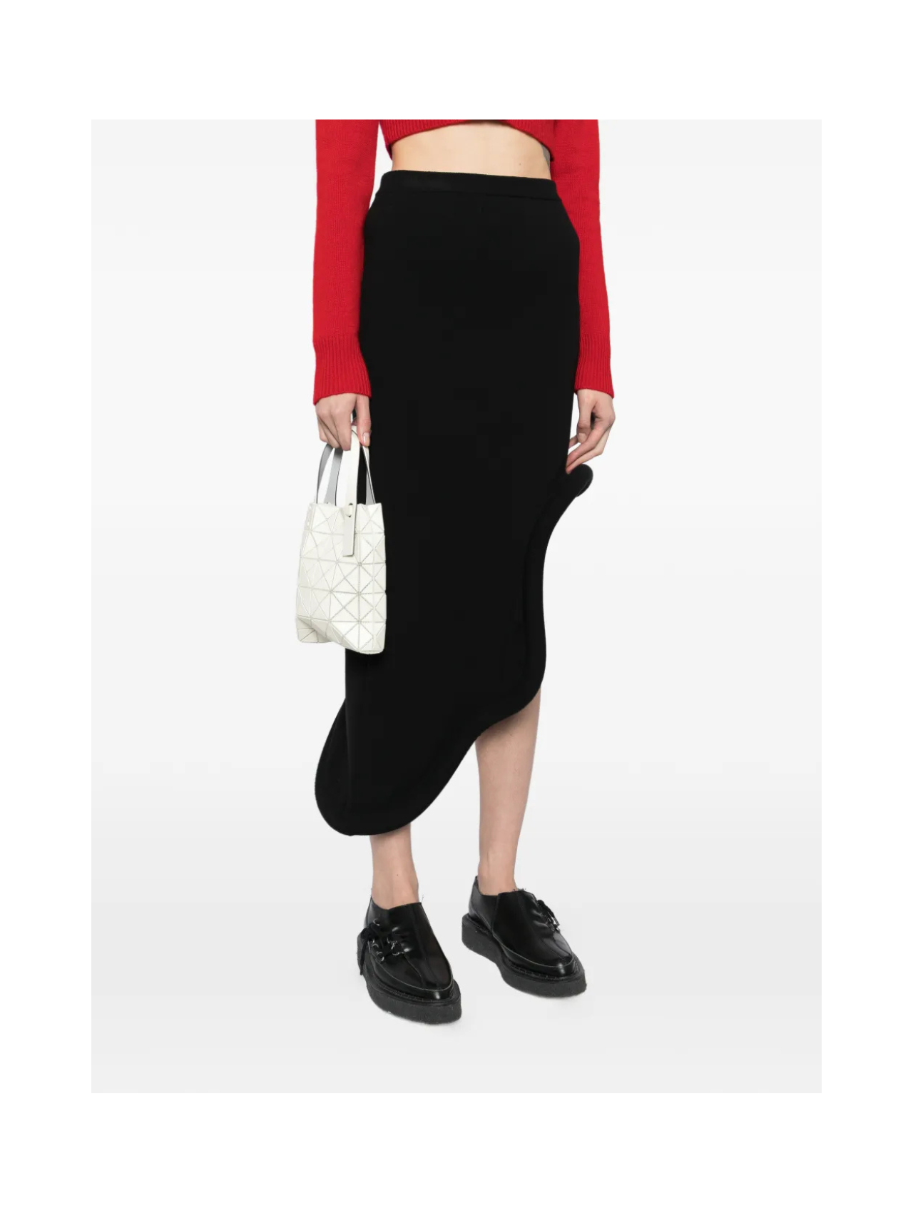 Bao Bao Issey Miyake Matte Cream Mini Prism Plus Tote