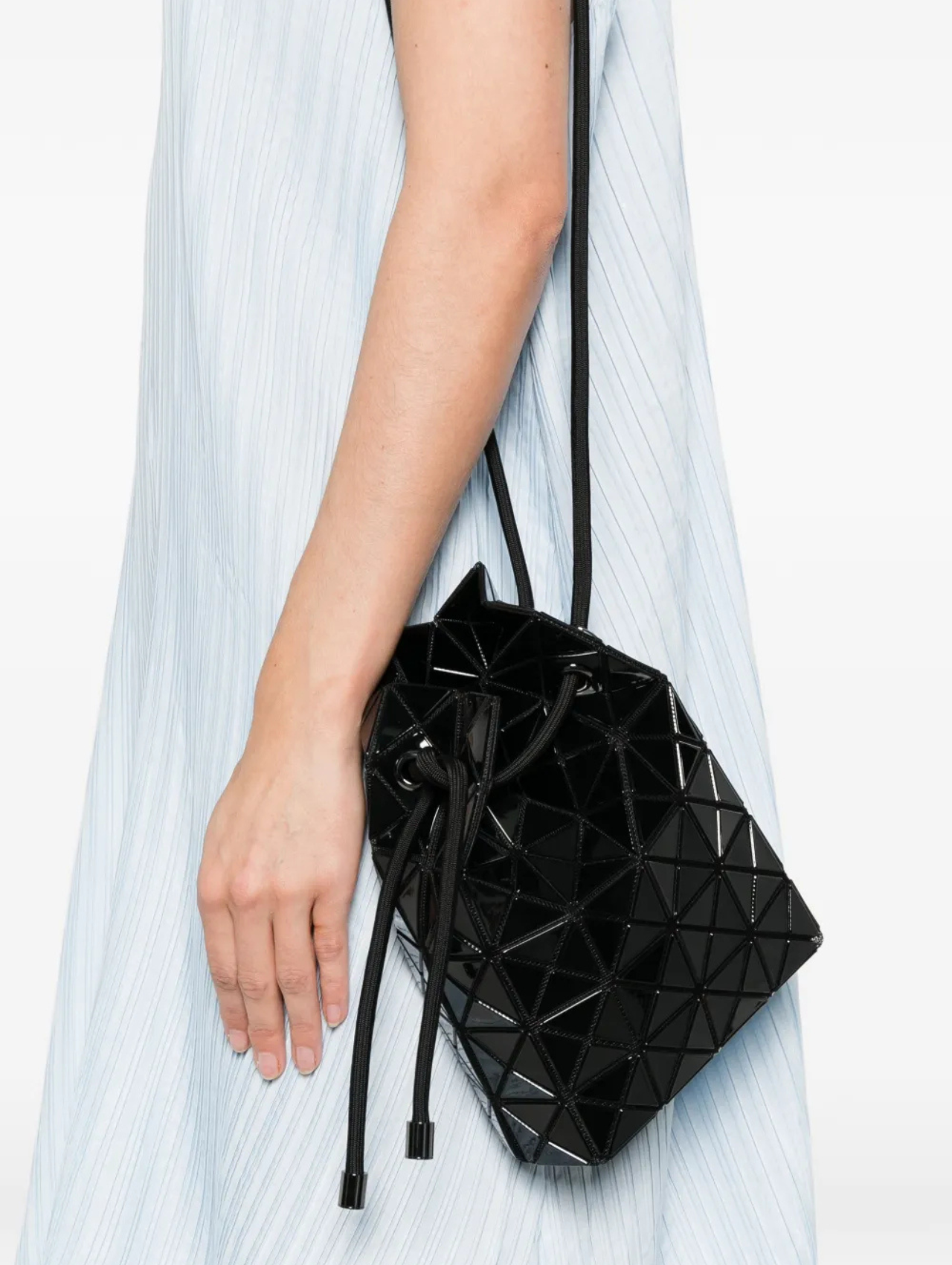 Bao Bao Issey Miyake Black Wring Bag
