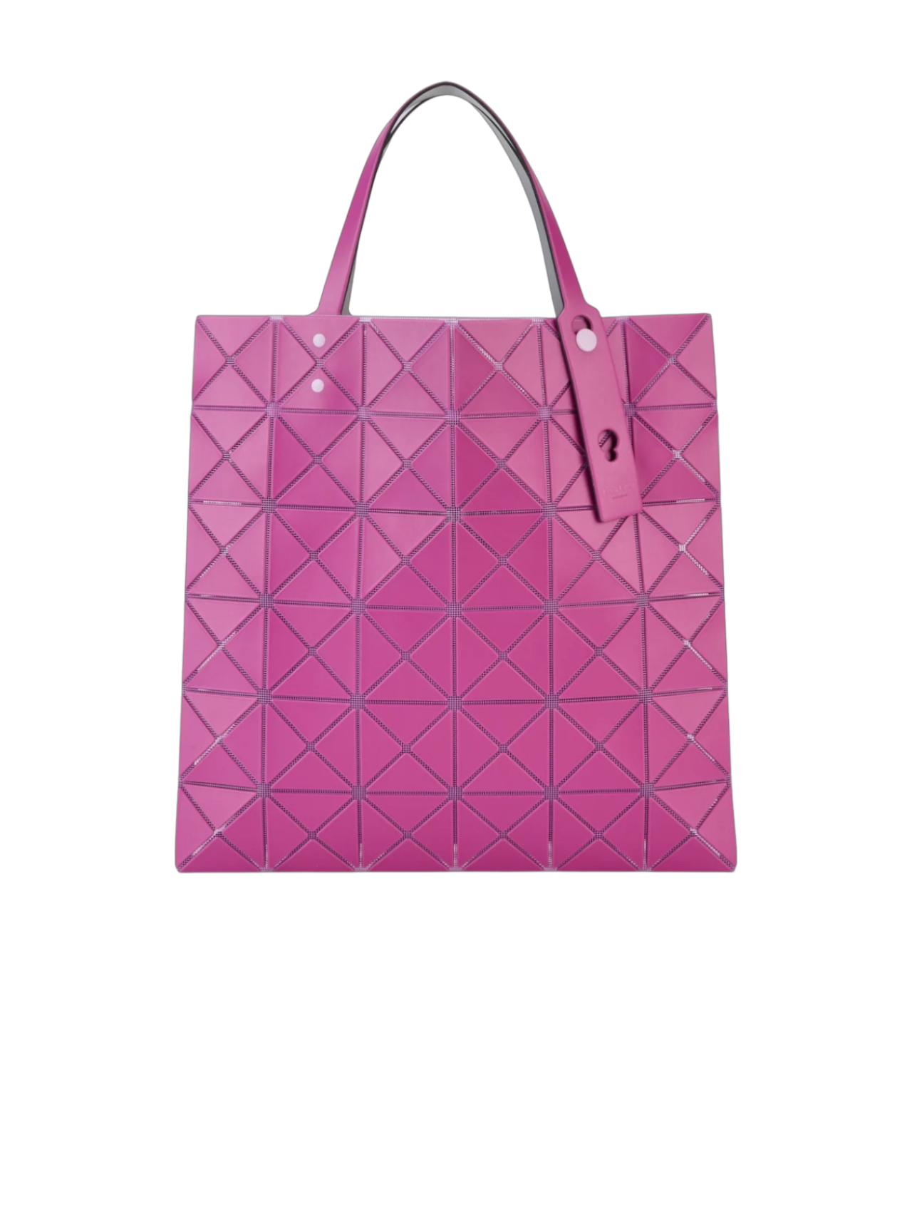 Bao Bao Issey Miyake Matte Magenta/Lt Pink Lucent Tote