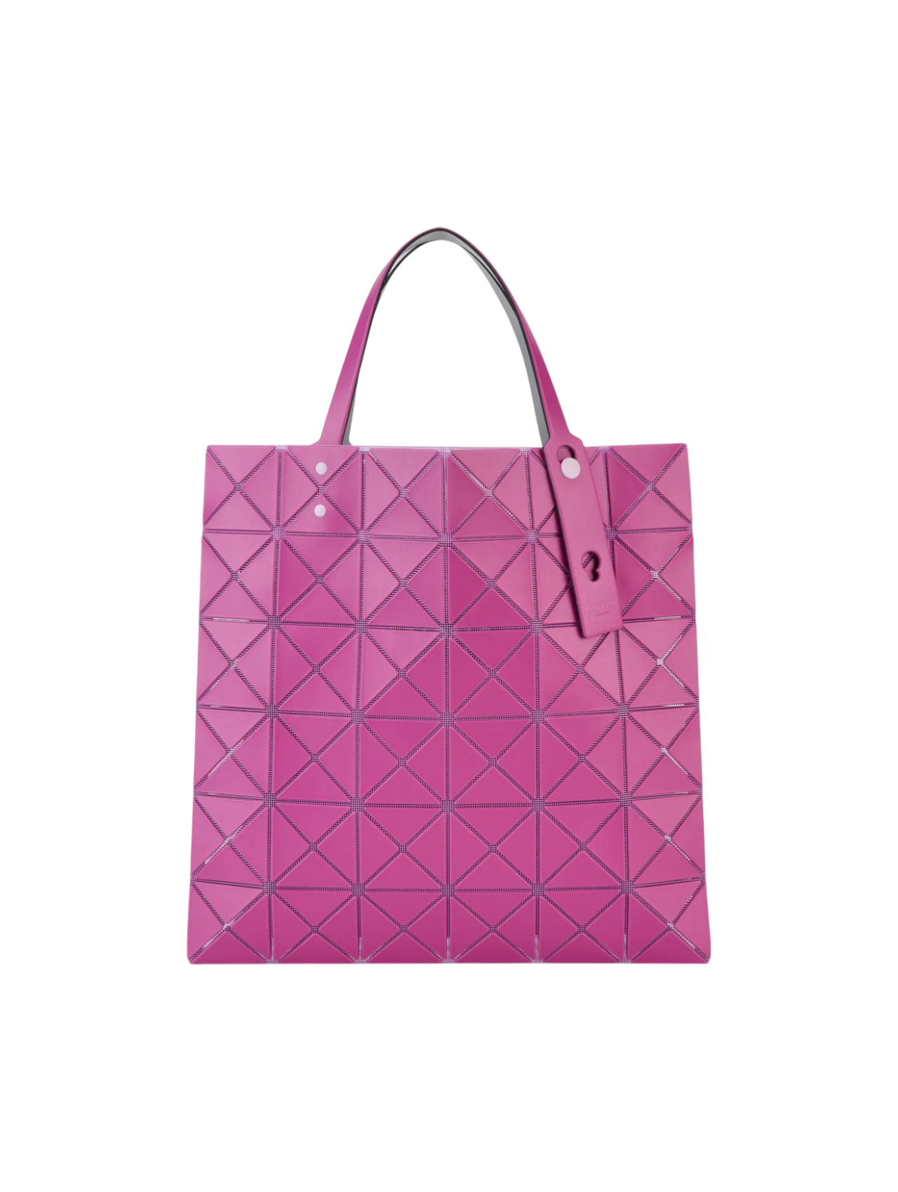 Bao Bao Issey Miyake Matte Magenta/Lt Pink Lucent Tote
