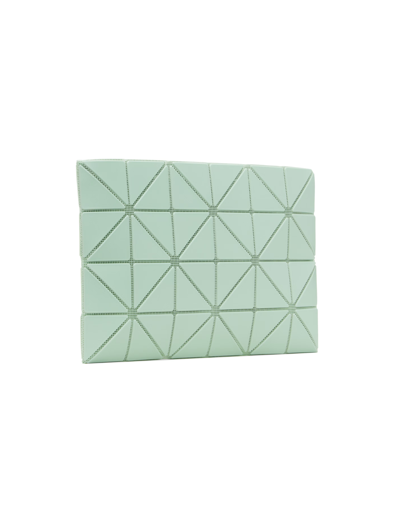 Bao Bao Issey Miyake Matte Green/Lt Green Pouch