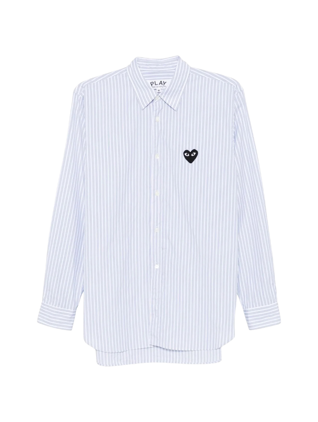 CDG Play Blue Stripe Shirt