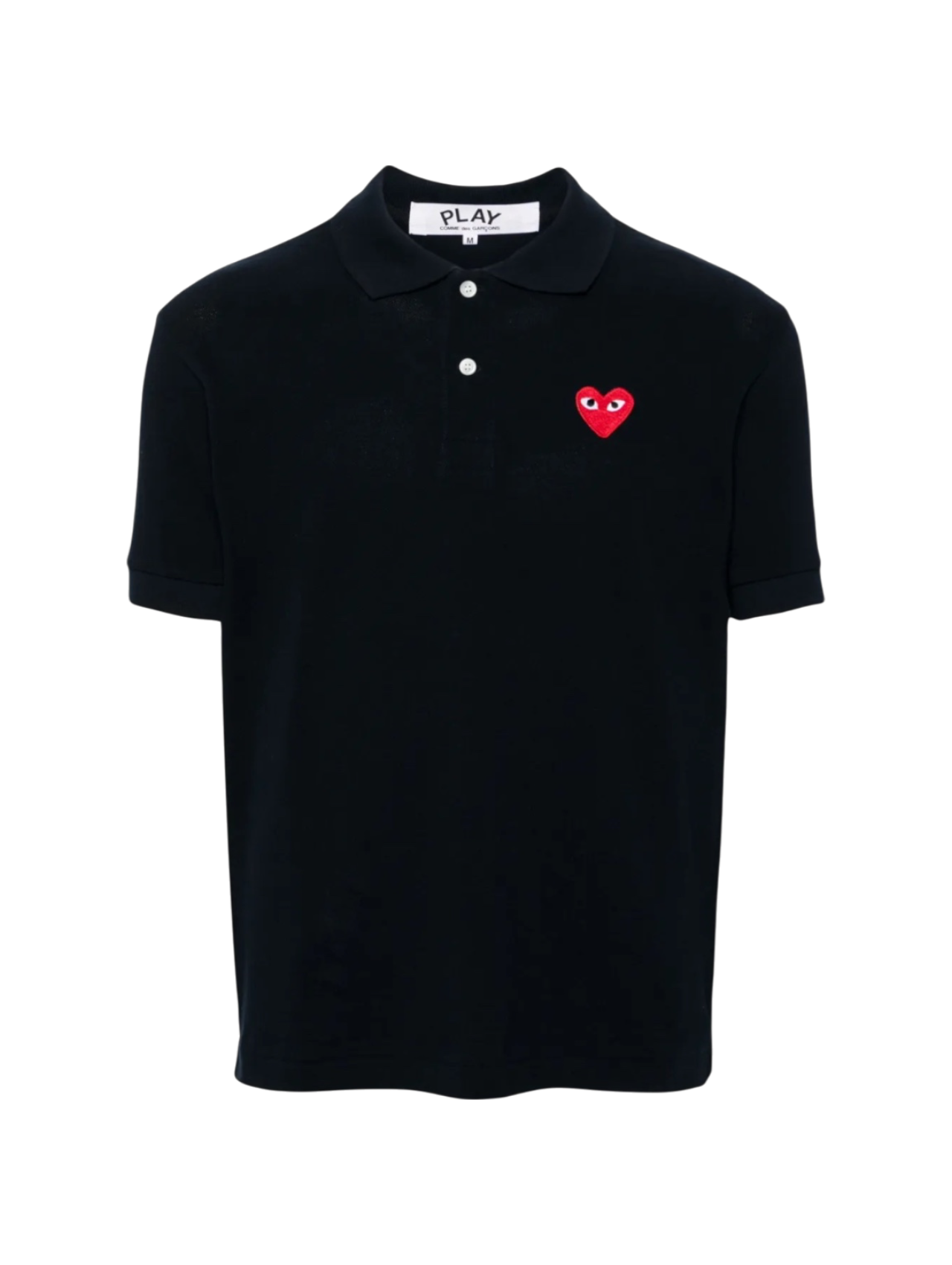 CDG Play Black Polo Shirt