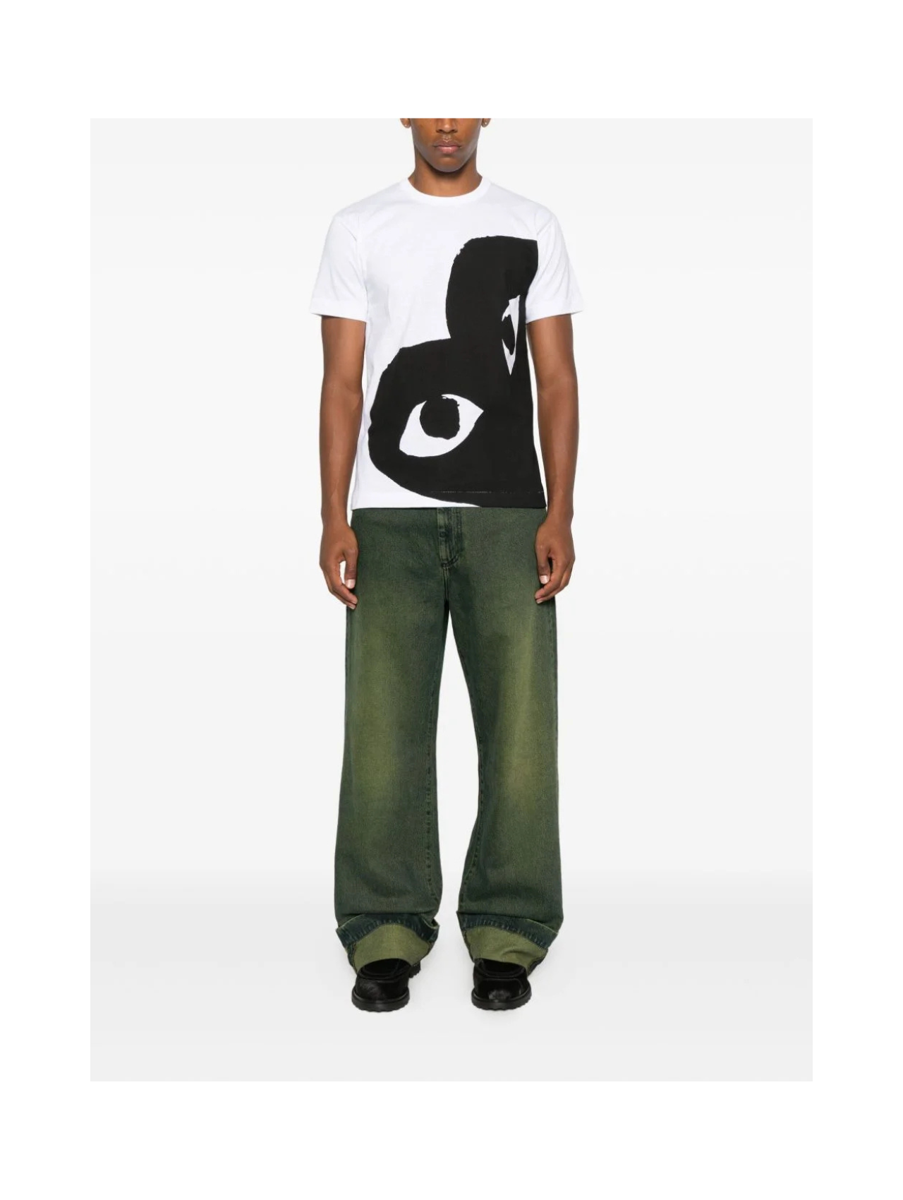 CDG PLAY Black Heart T-Shirt