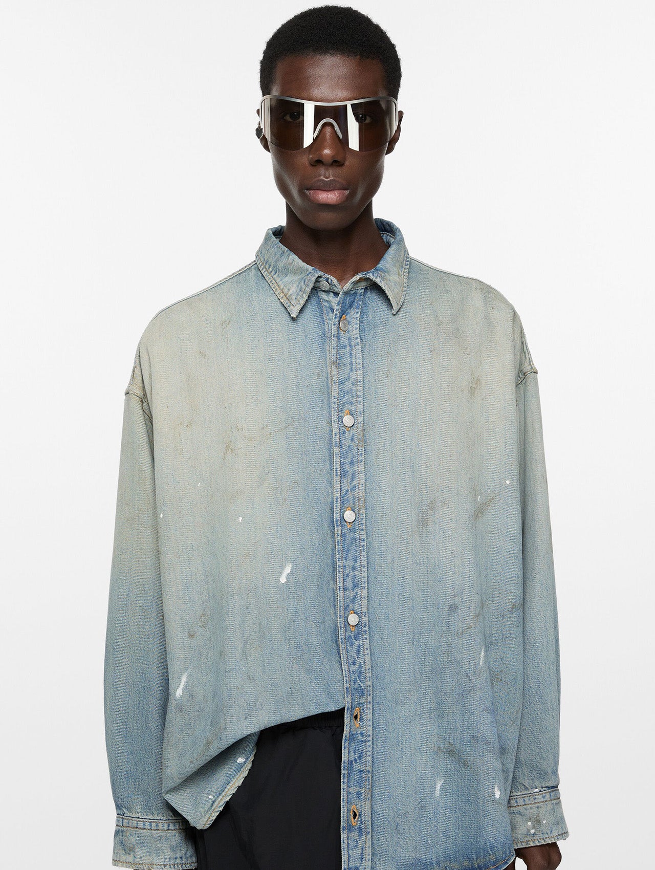 Acne Studios Denim Button Up Shirt