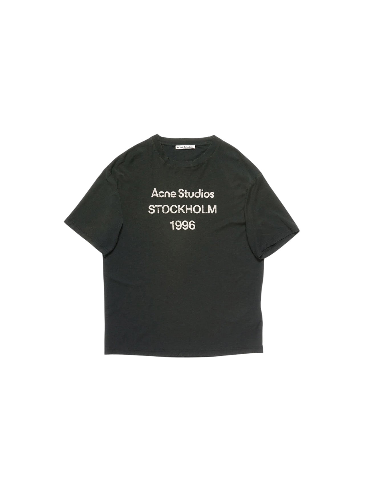 Acne Studios Faded Black Logo T-Shirt