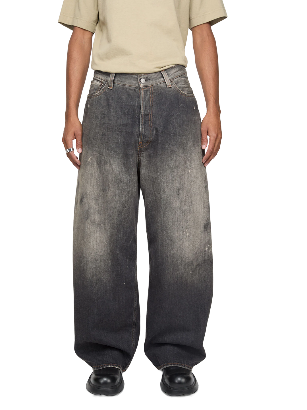 Acne Studios Black Trafalgar Jeans 2023 U