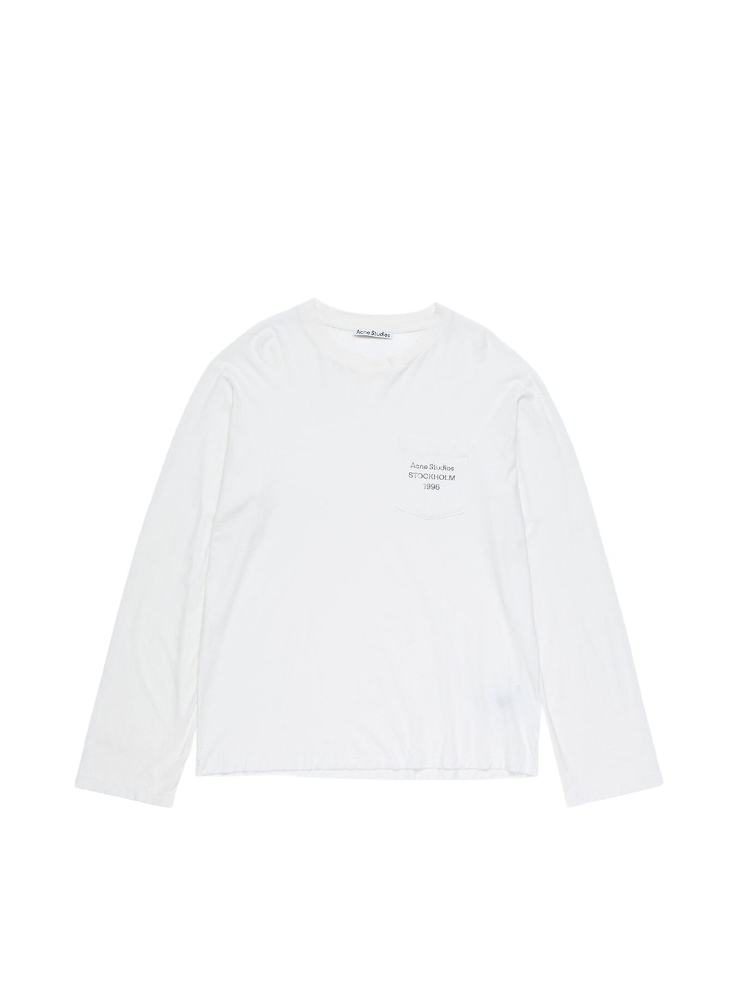 Acne Studios Optic White Logo Tshirt