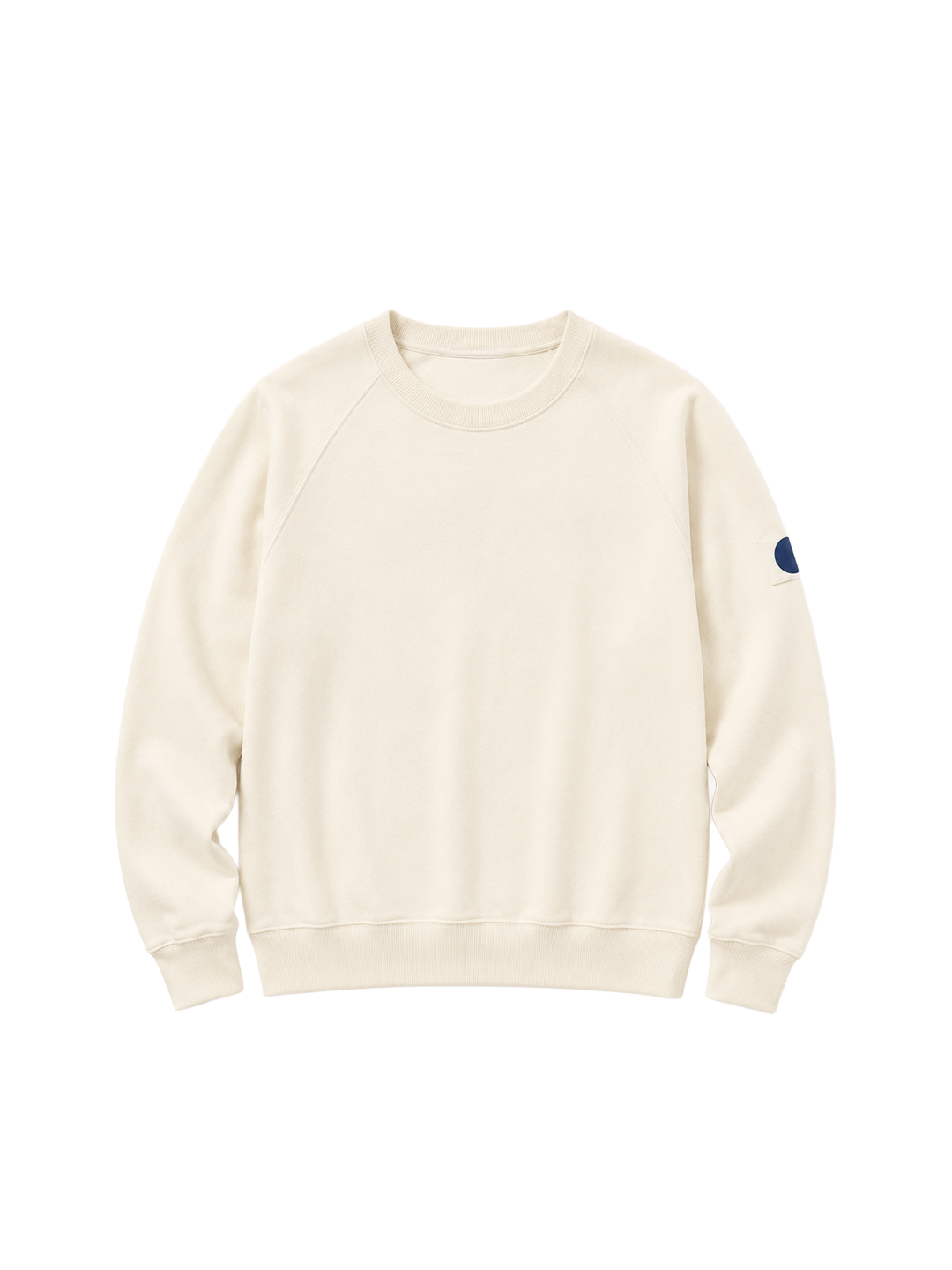 Alabaster Cropped Crew Jumper
