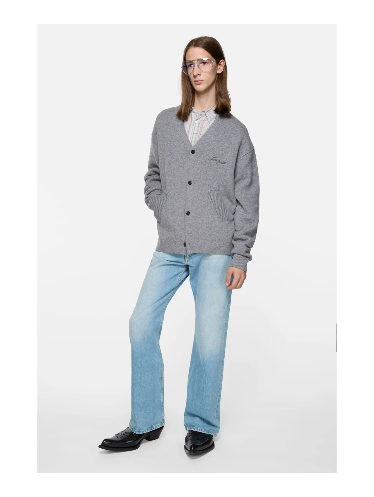 Acne Studios Light Blue Regular Fit Jeans 2021M