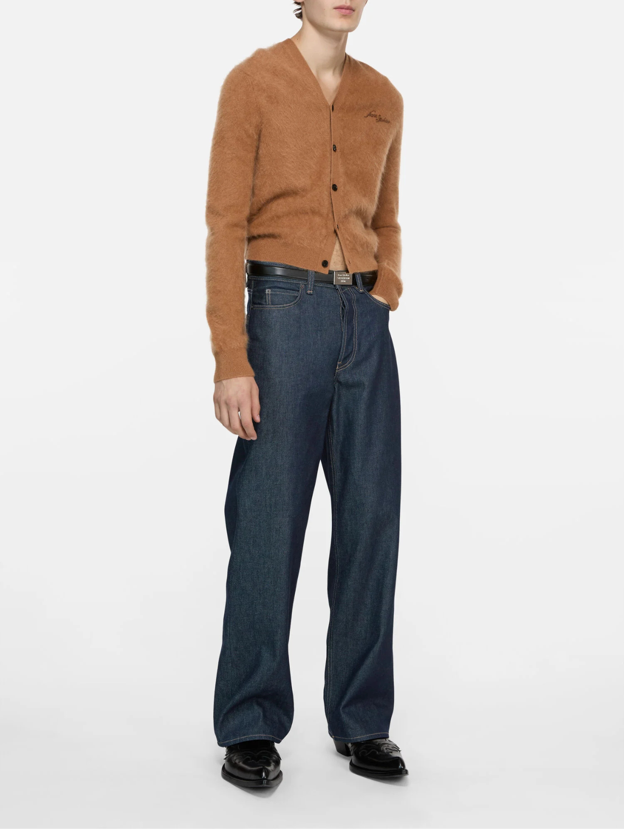 Acne Studios Indigo Blue Regular Fit Jeans 2021M