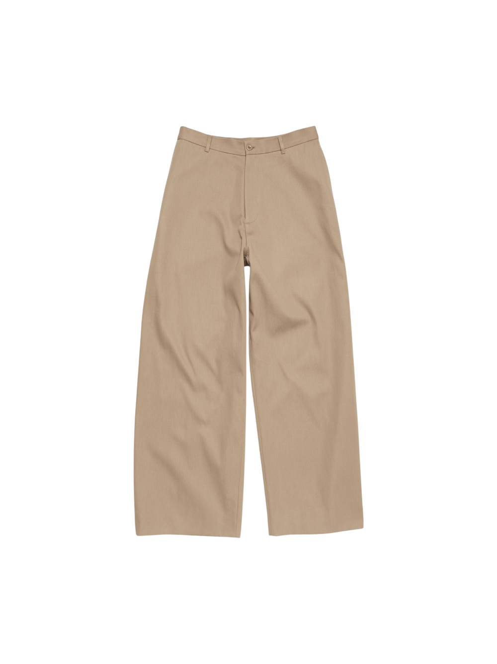 Acne Studios Khaki Beige Twill Trousers