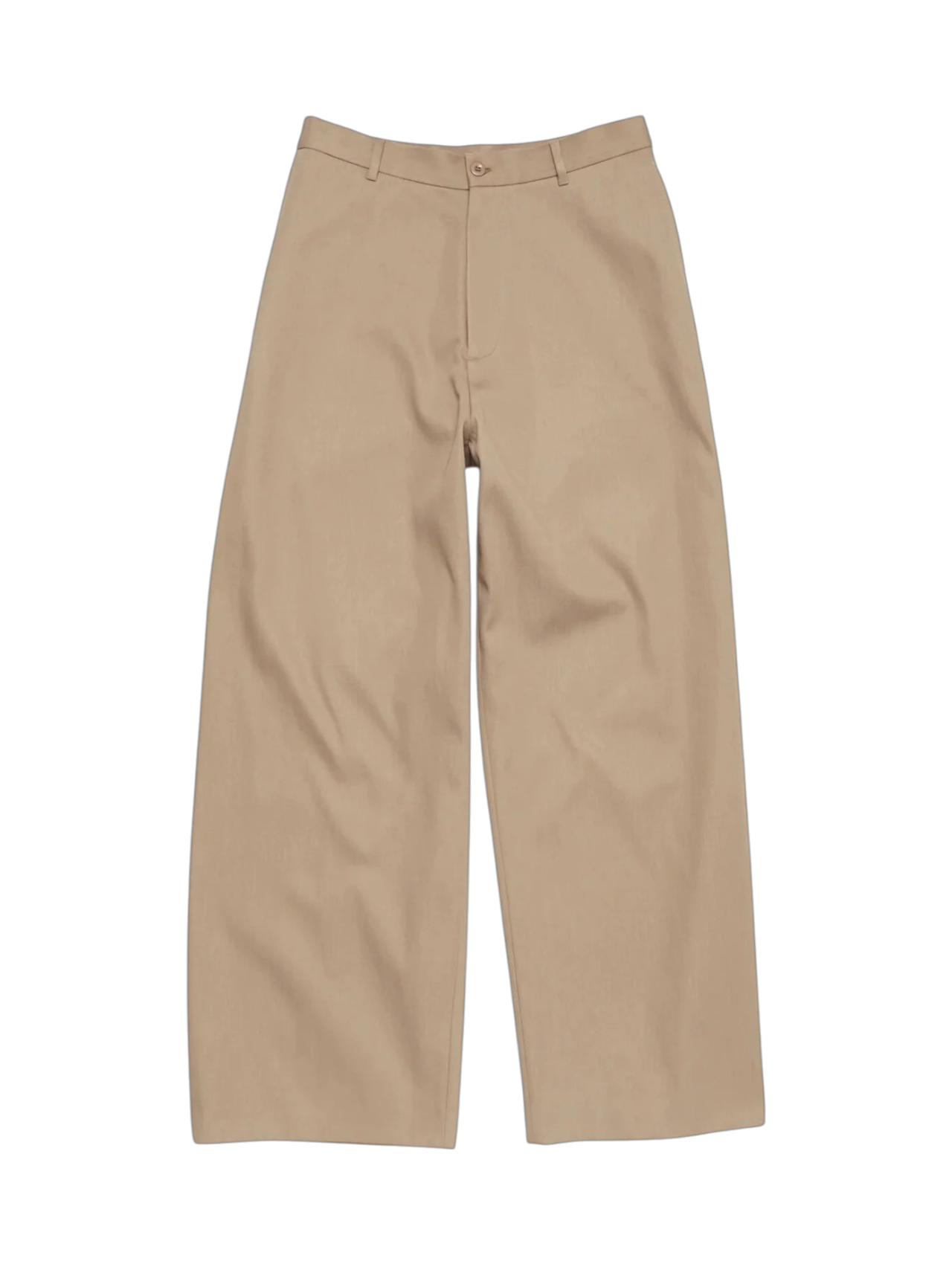 Acne Studios Khaki Beige Twill Trousers