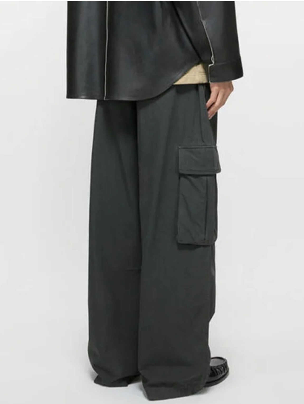 Acne Studios Black Cargo Pants
