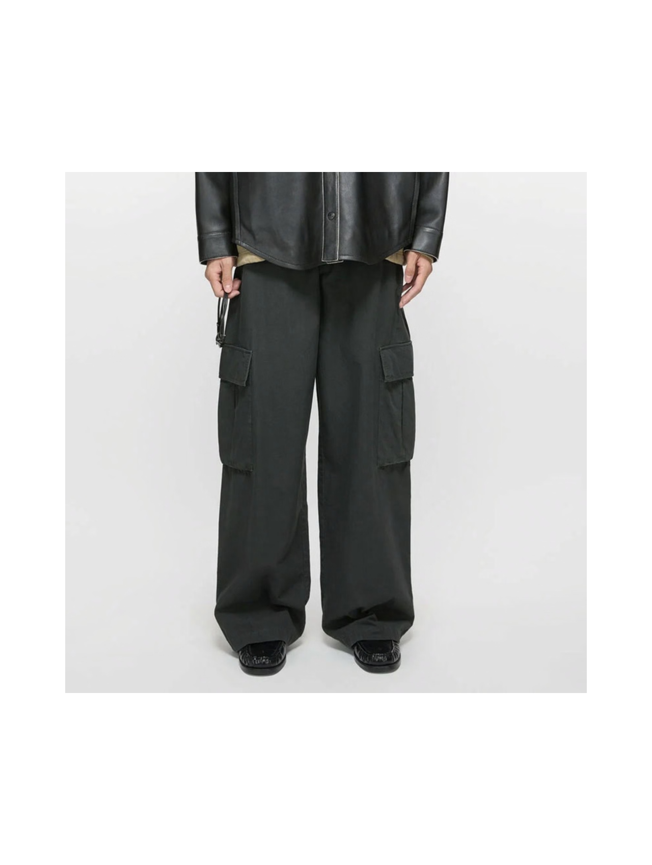 Acne Studios Black Cargo Pants