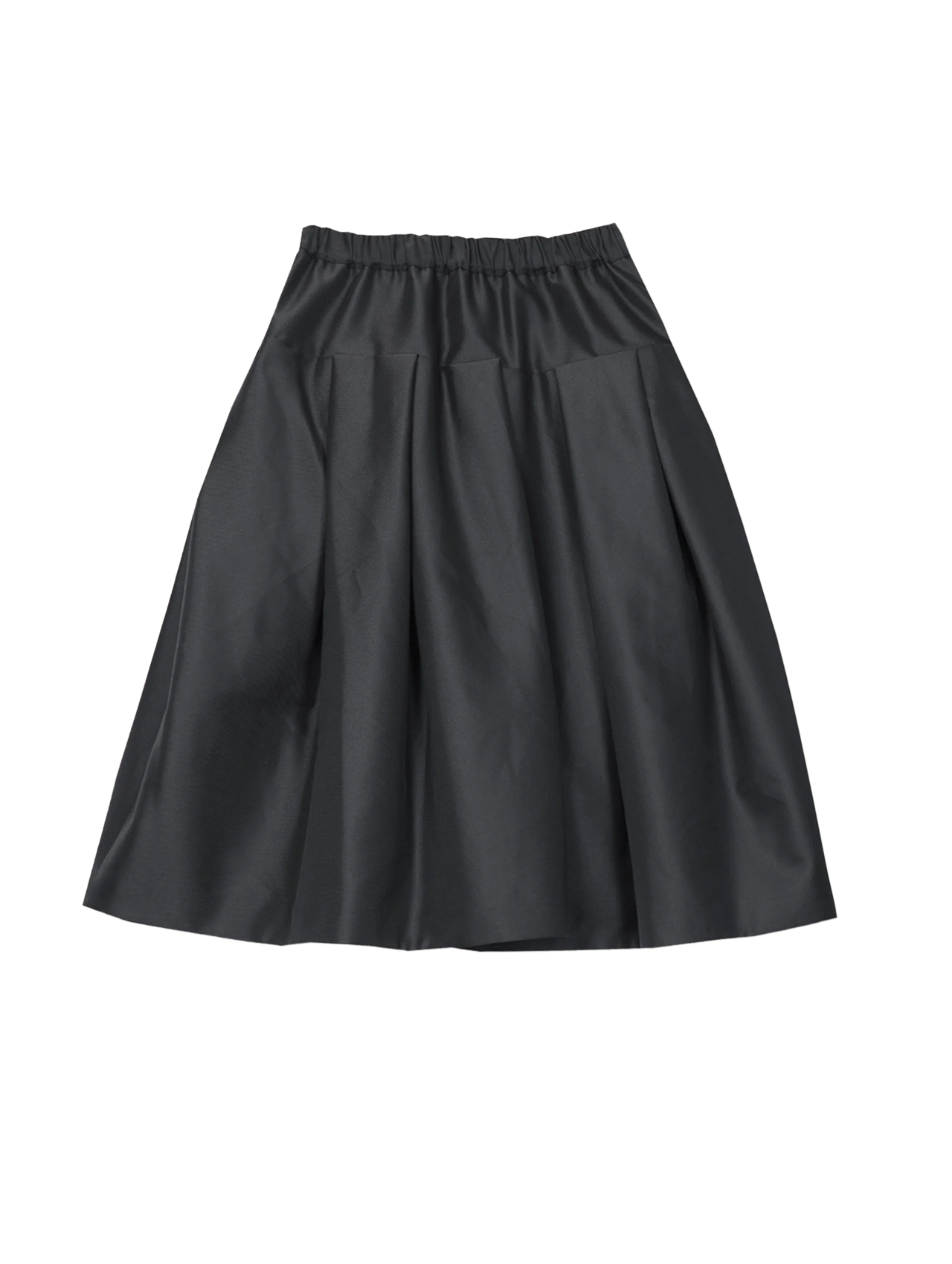 CDG CDG Black Box Pleat Yoke Skirt