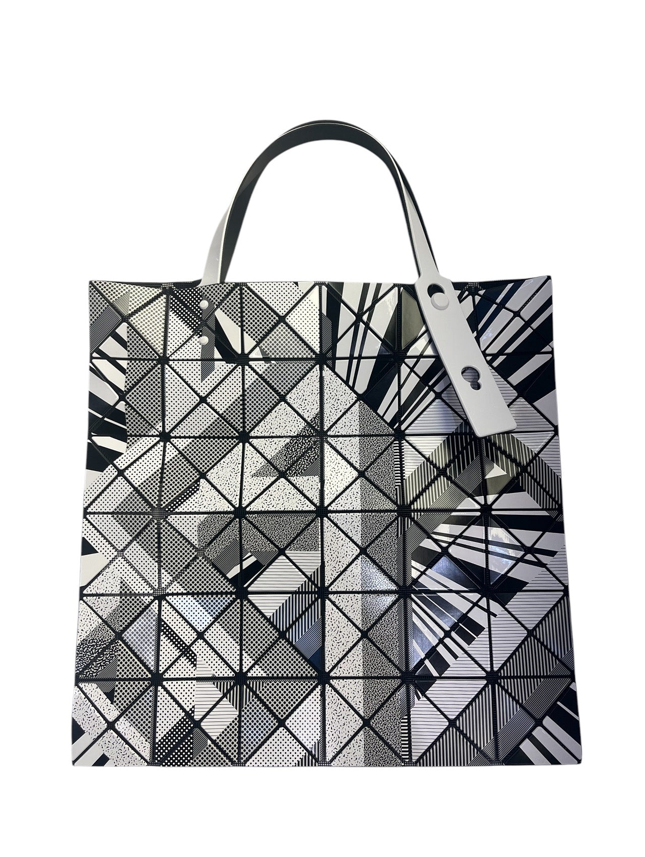 Bao Bao Issey Miyake Black and White Manga Tote