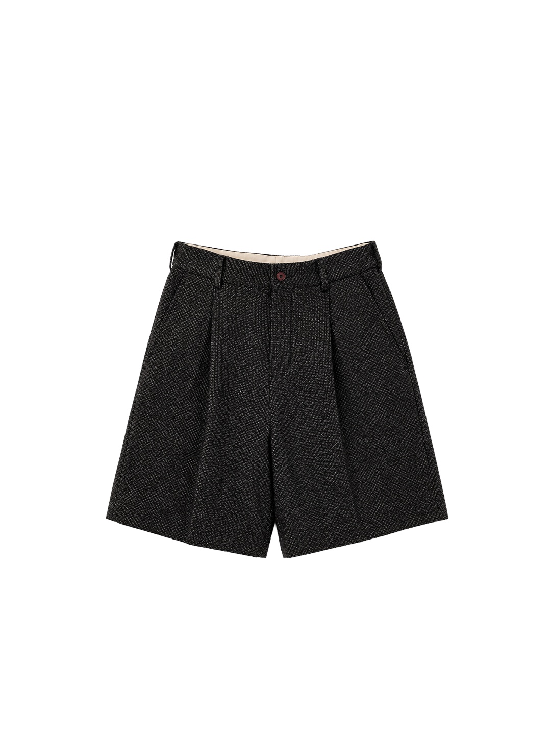 CDG Homme Deux Black Basket Weave Short