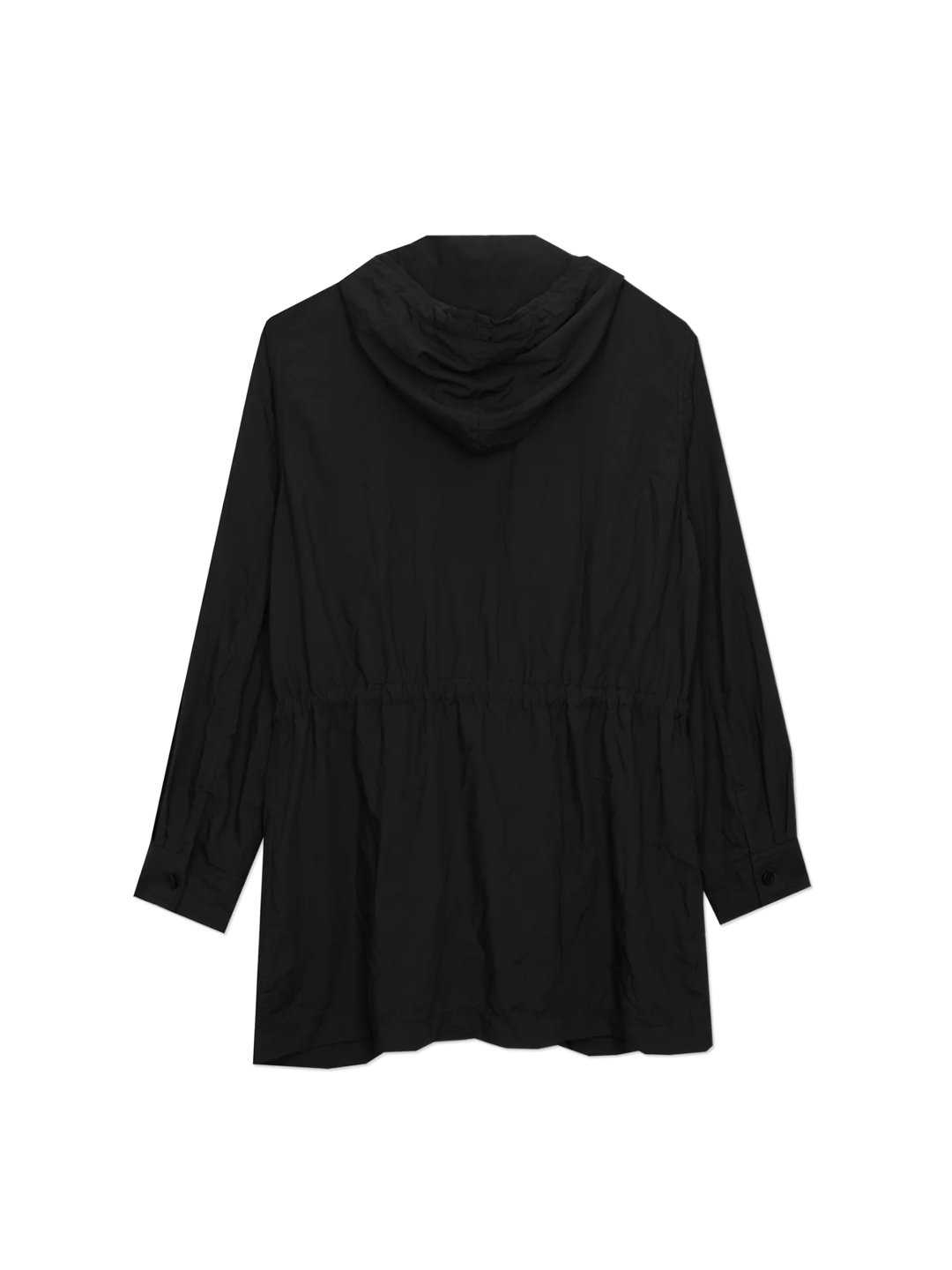 CDG Homme Deux Black Hooded Parka