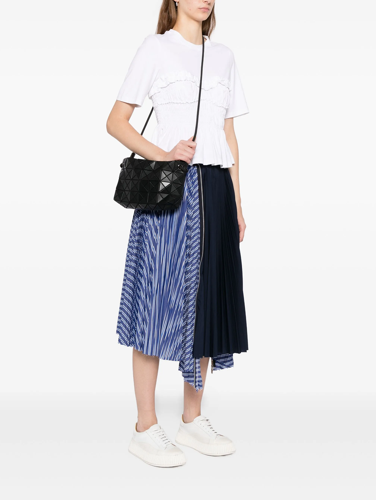 Bao Bao Issey Miyake Black Loop Crossbody Bag