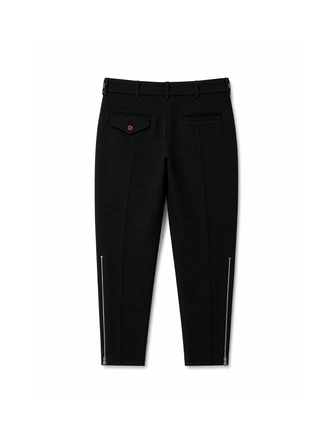 CDG Homme Plus Black Side Zip Pants