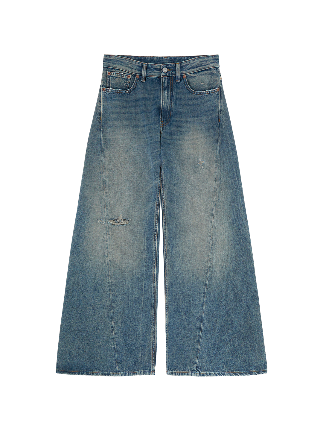 MM6 BlueDenim Wide Pants