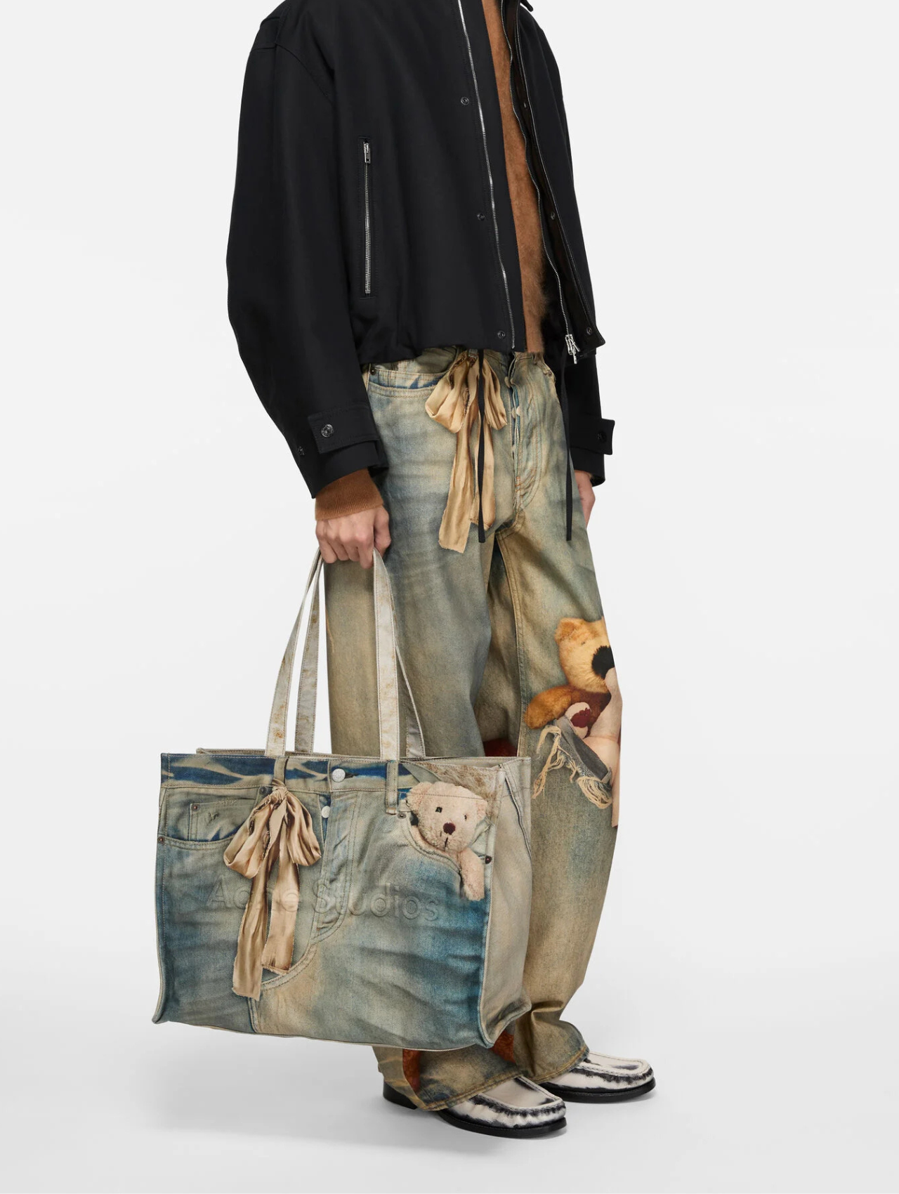 Acne Studios Logo Shopper Tote