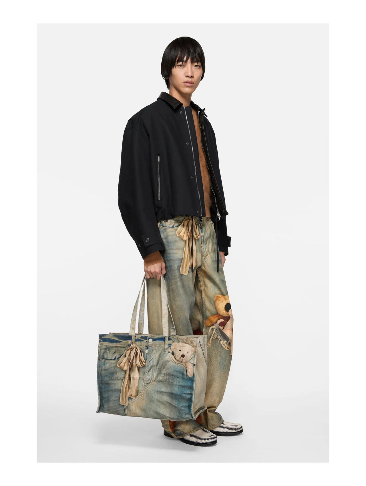 Acne Studios Logo Shopper Tote