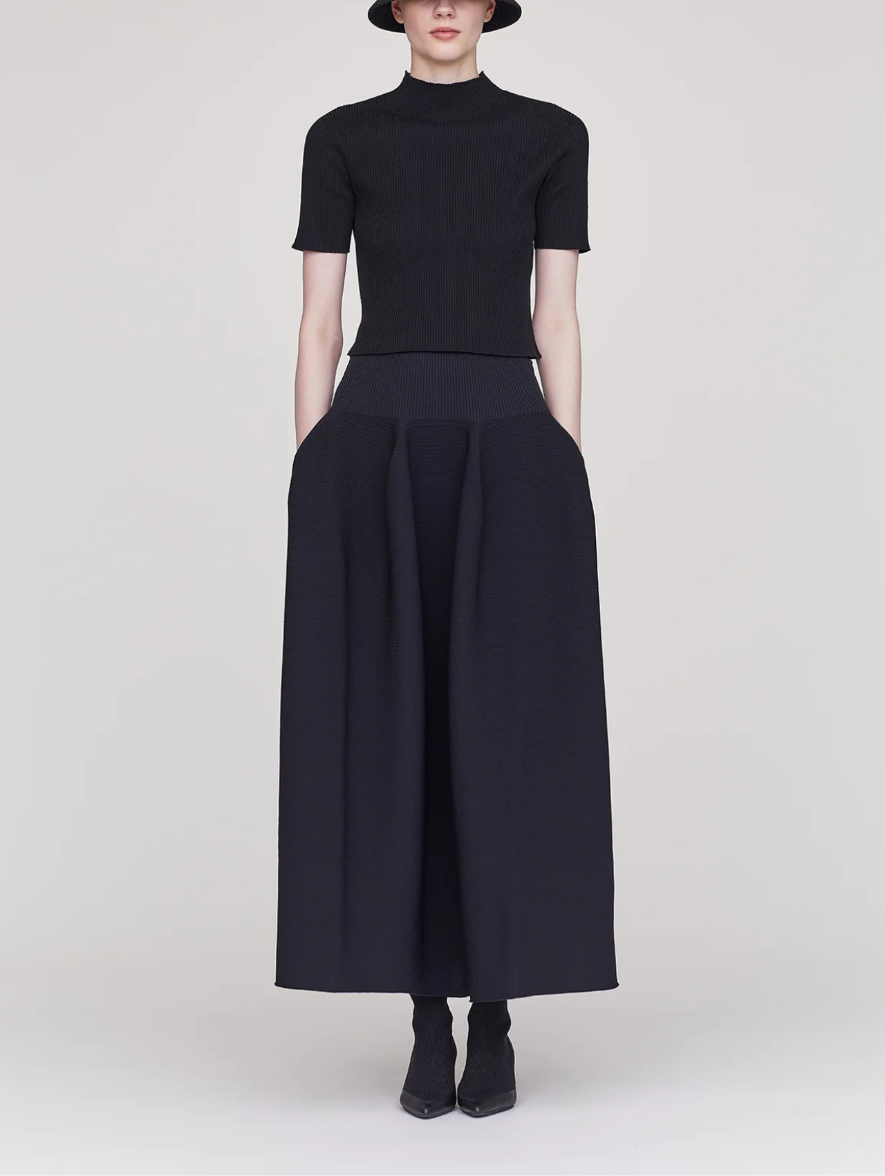 CFCL Black Pottery Skirt