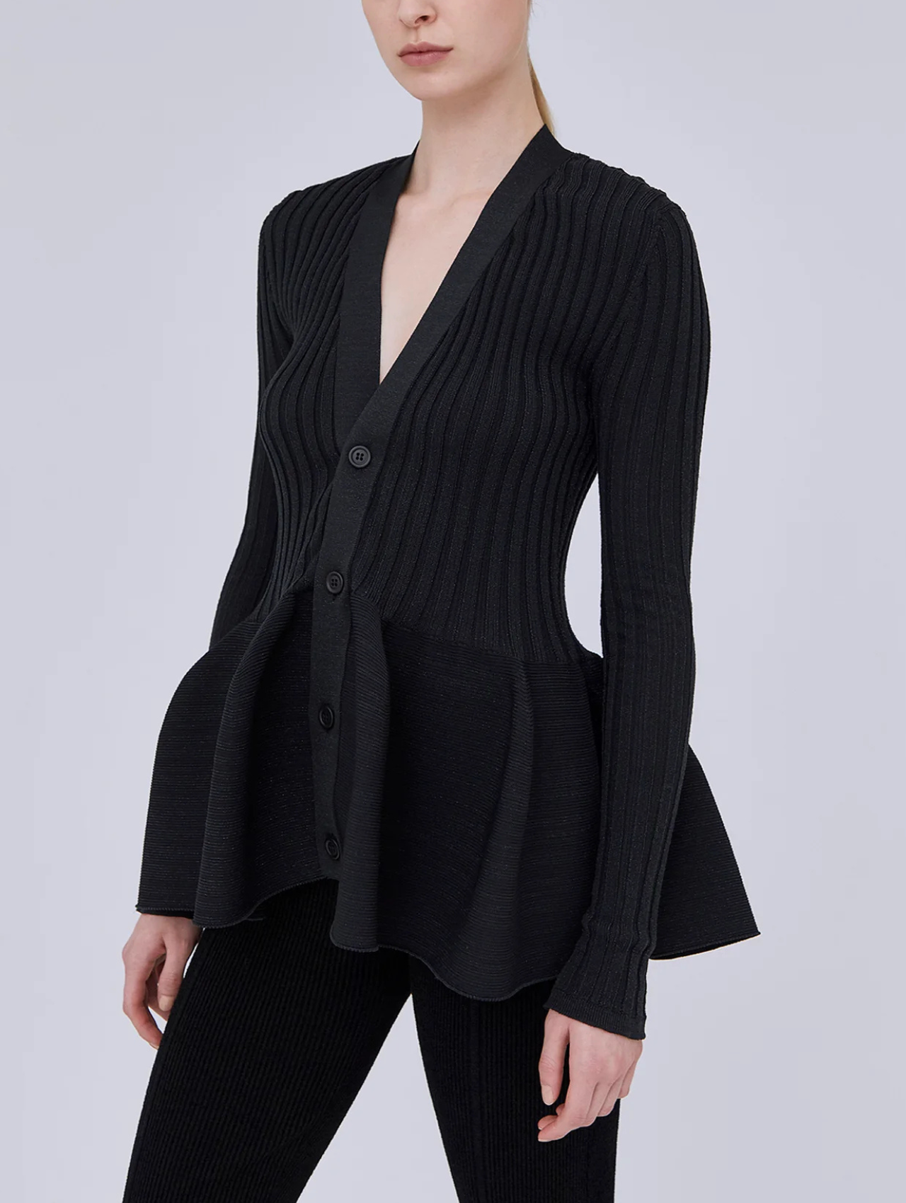 CFCL Black Pottery Glitter Cardigan