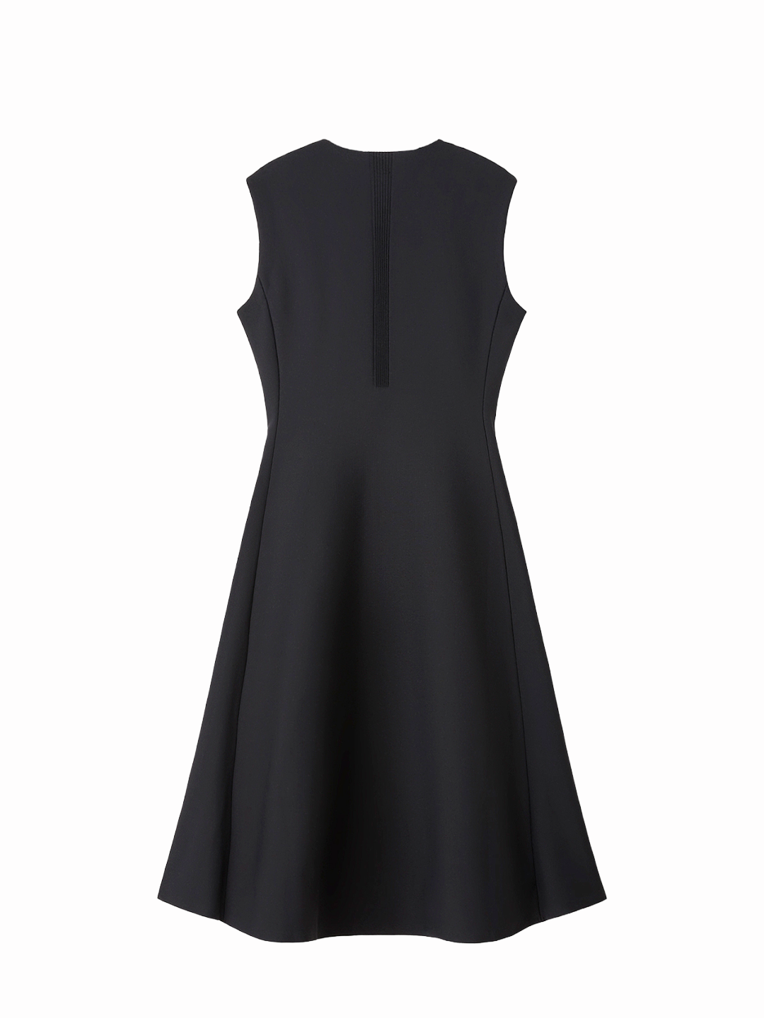CFCL Black Milan Flare Long Vest Dress