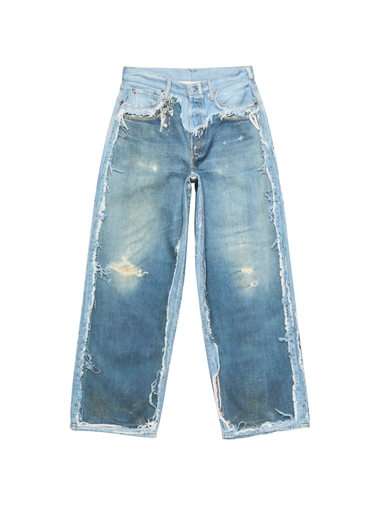 Acne Studios Mid Blue Trompe L'oeil Jeans 1981