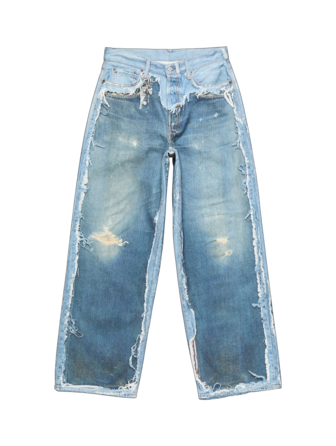 Acne Studios Mid Blue Trompe L'oeil Jeans 1981