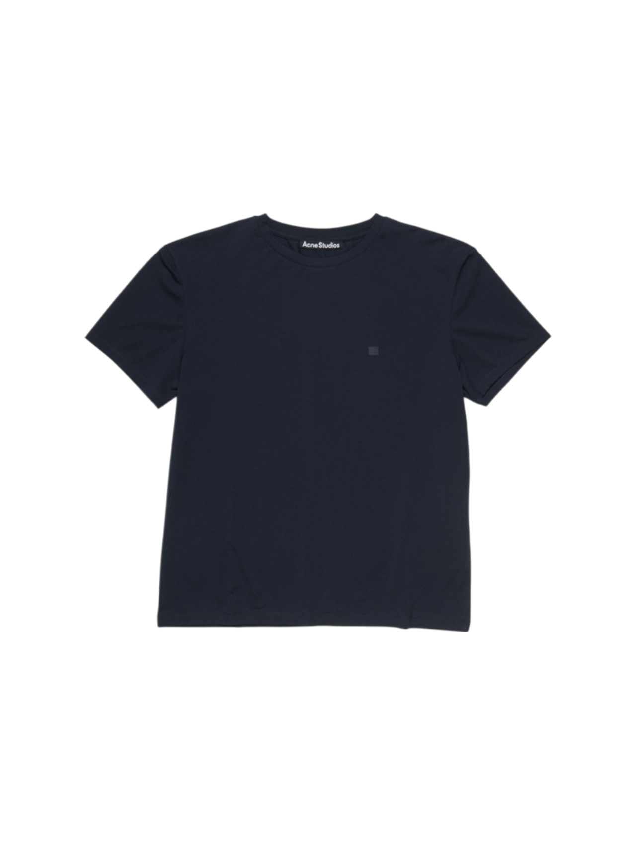 Acne Studios Navy Blue Regular Fit Tshirt