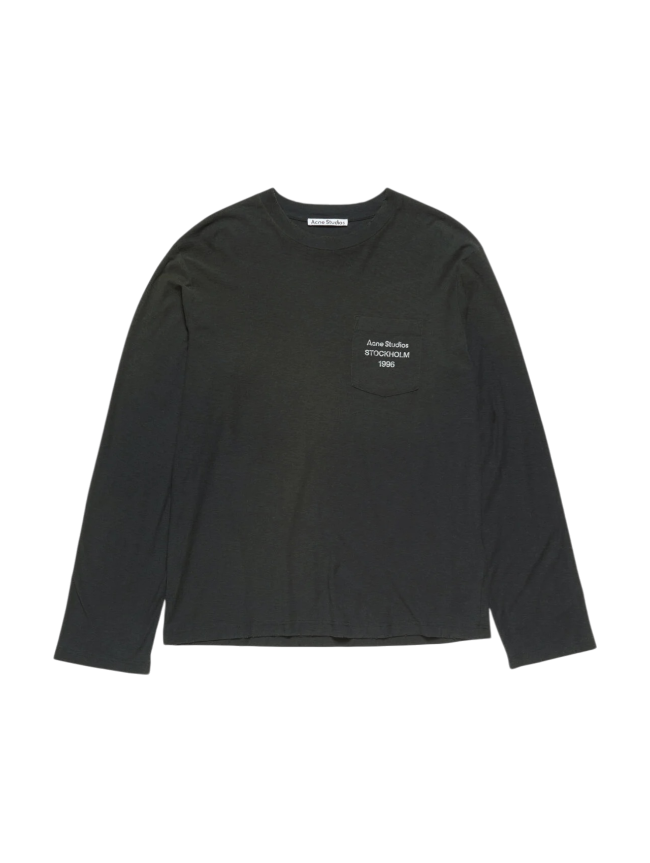 Acne Studios Faded Black Logo Tshirt